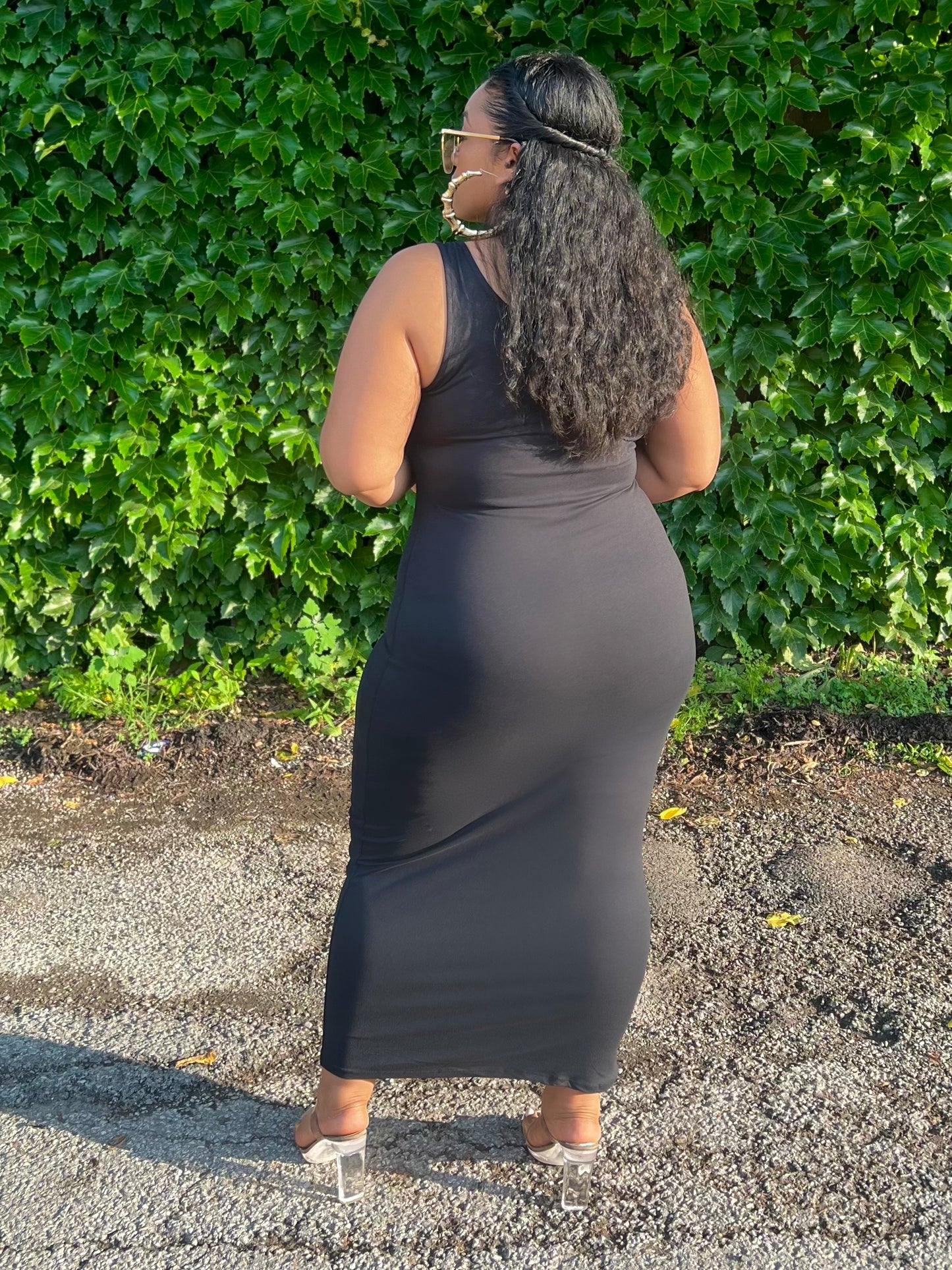Black Basics Maxi Dress