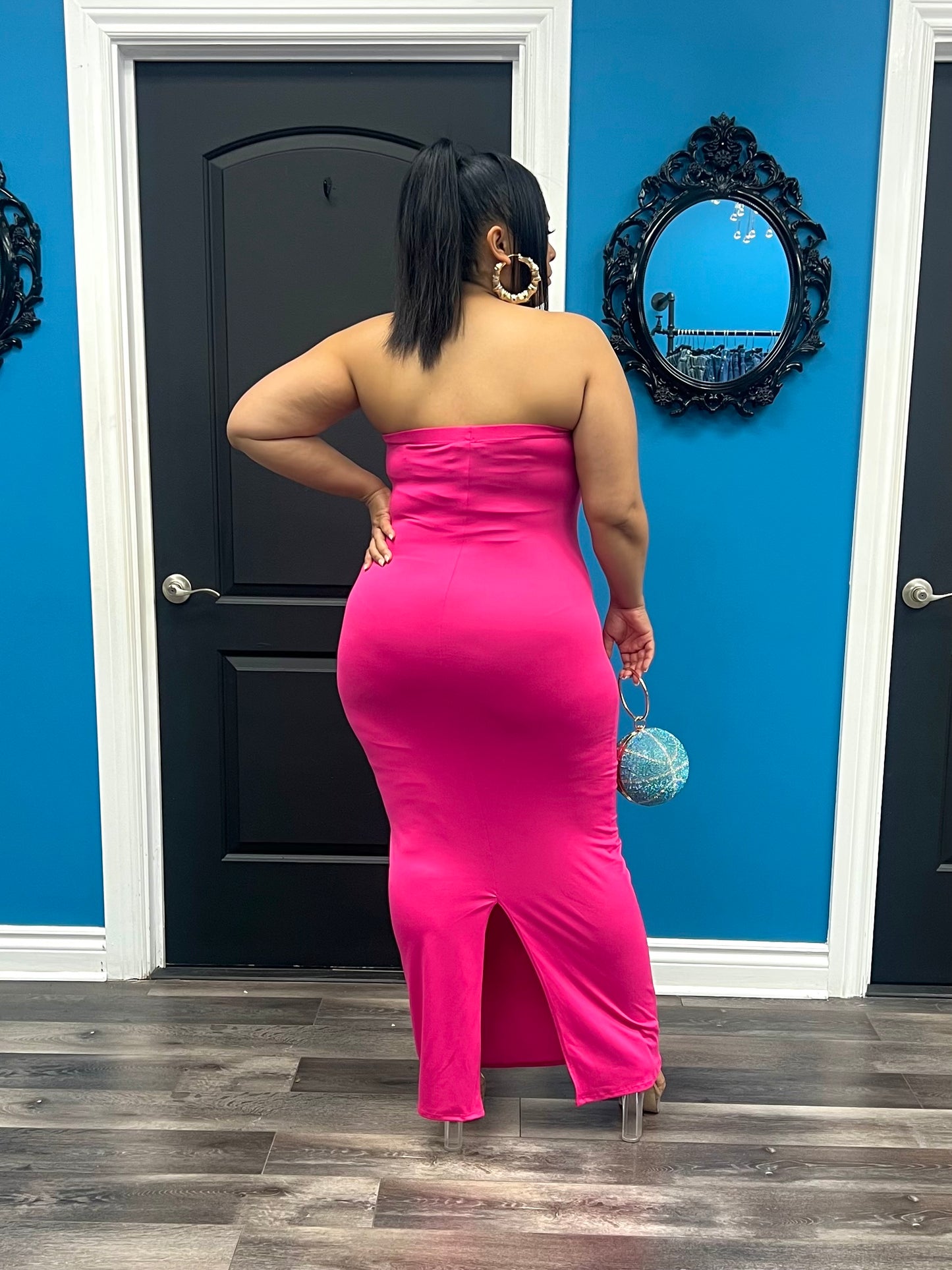 Pink Kerri Maxi Dress
