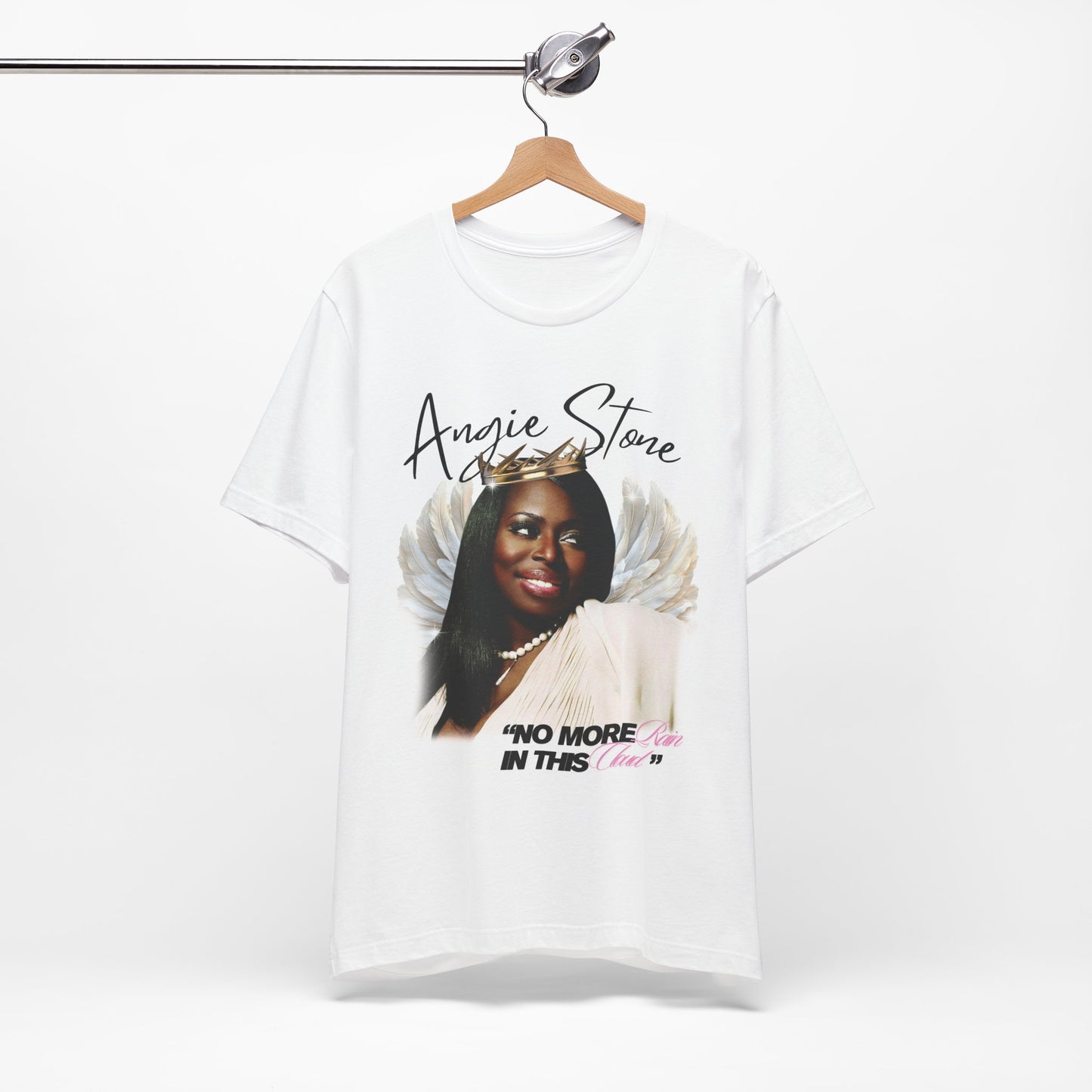 "ANGIE" Tee White