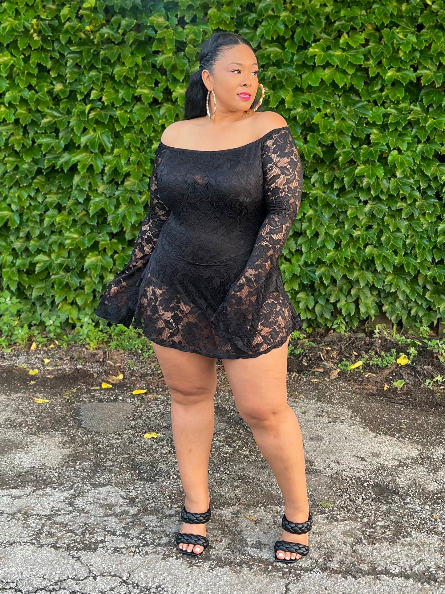 Black Fairy Mini Dress