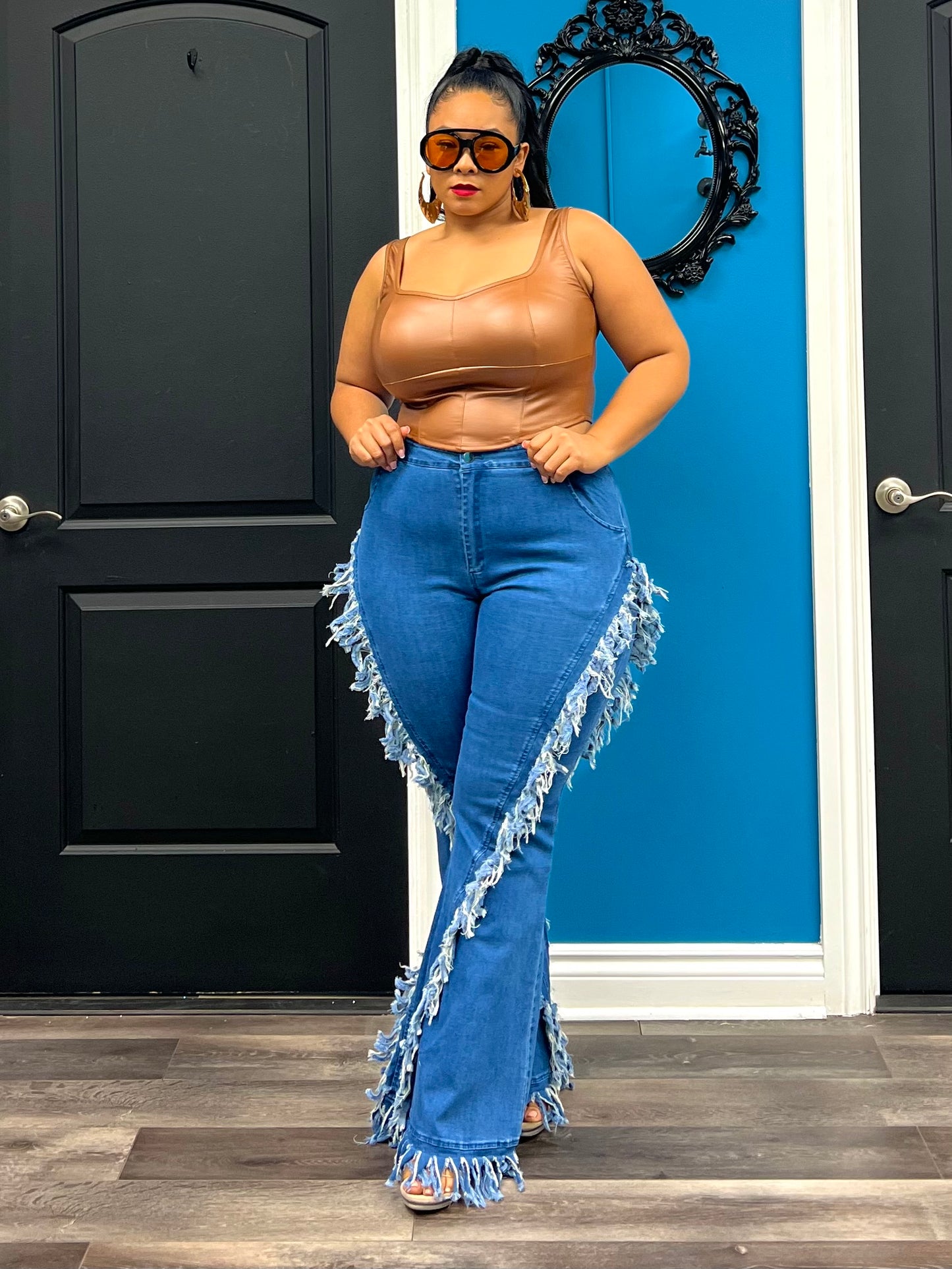 Fringed Benefits Jeans