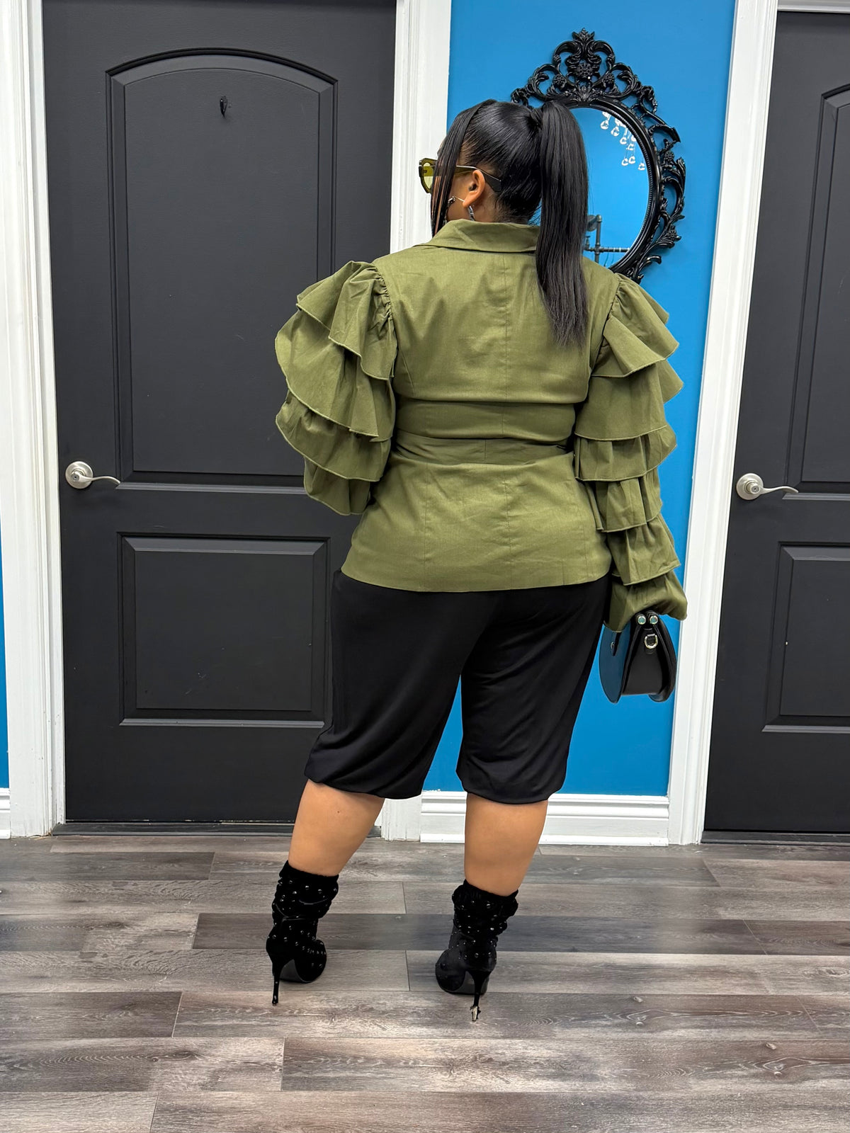 Olive Franchon Blazer