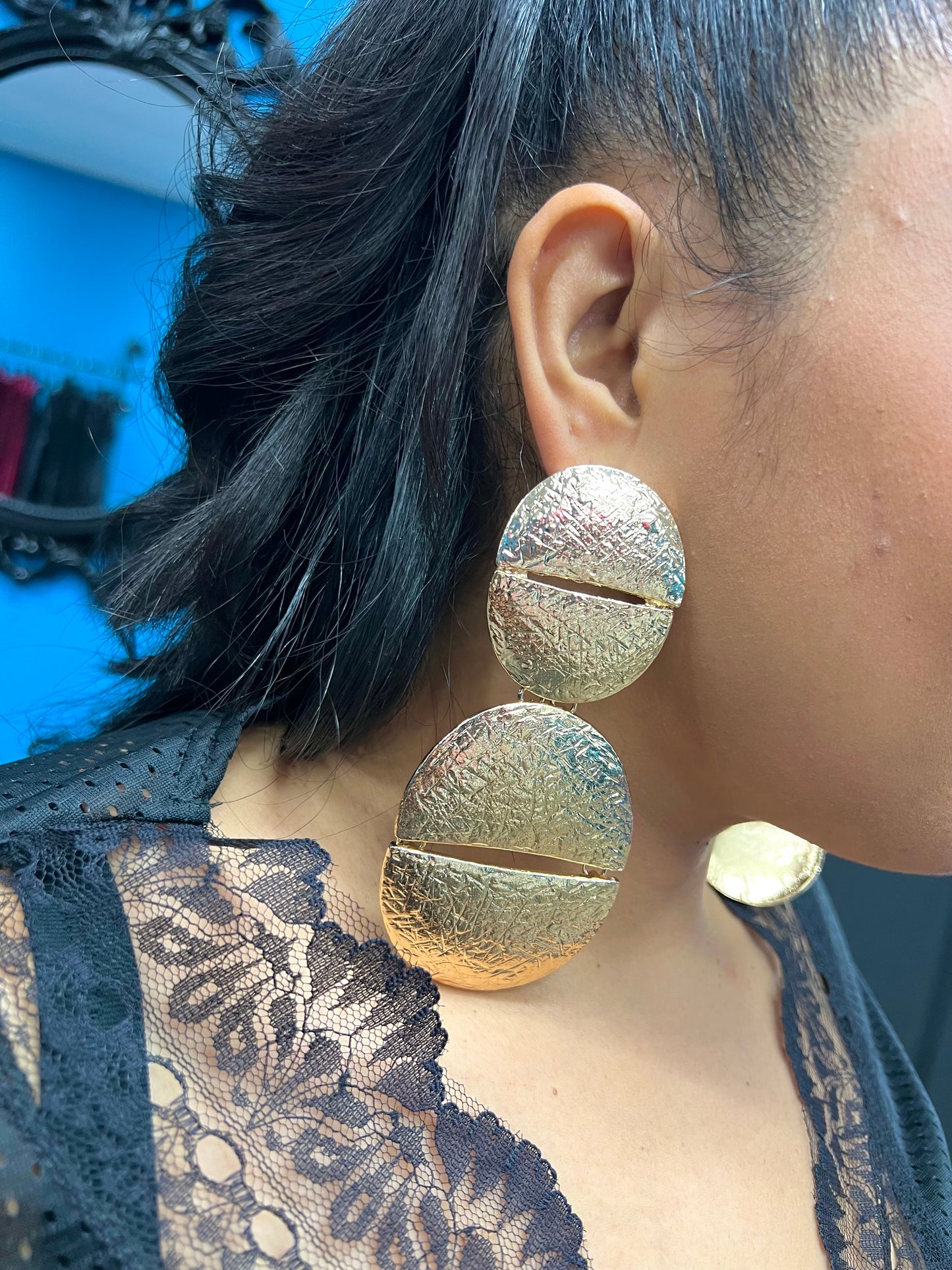 Gold Goddess Earrings
