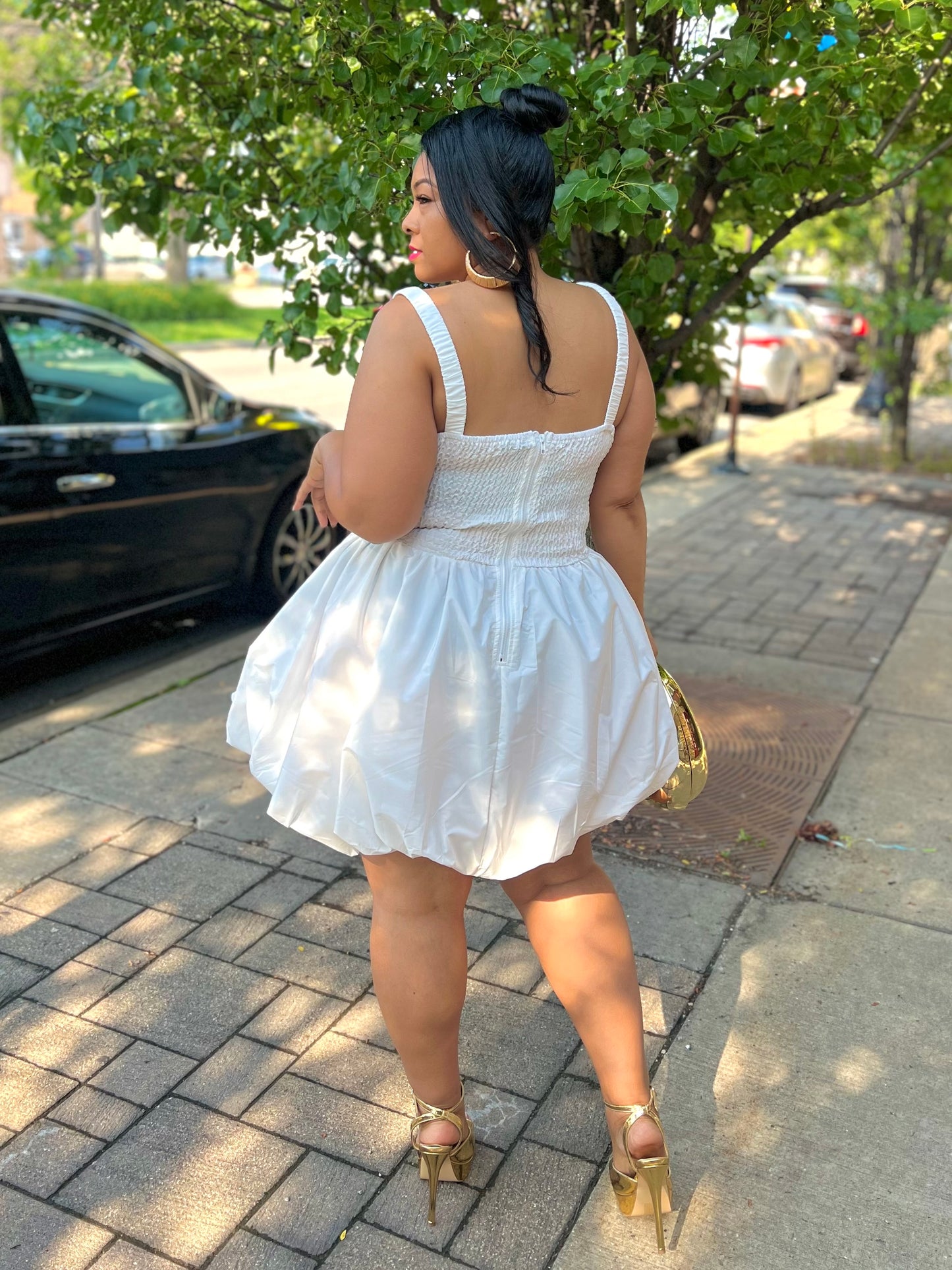 White Kimbella Dress