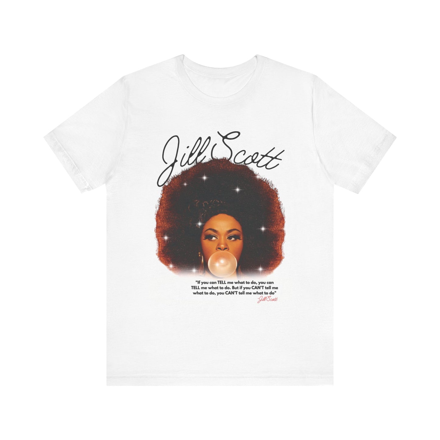 "JILL" Tee White