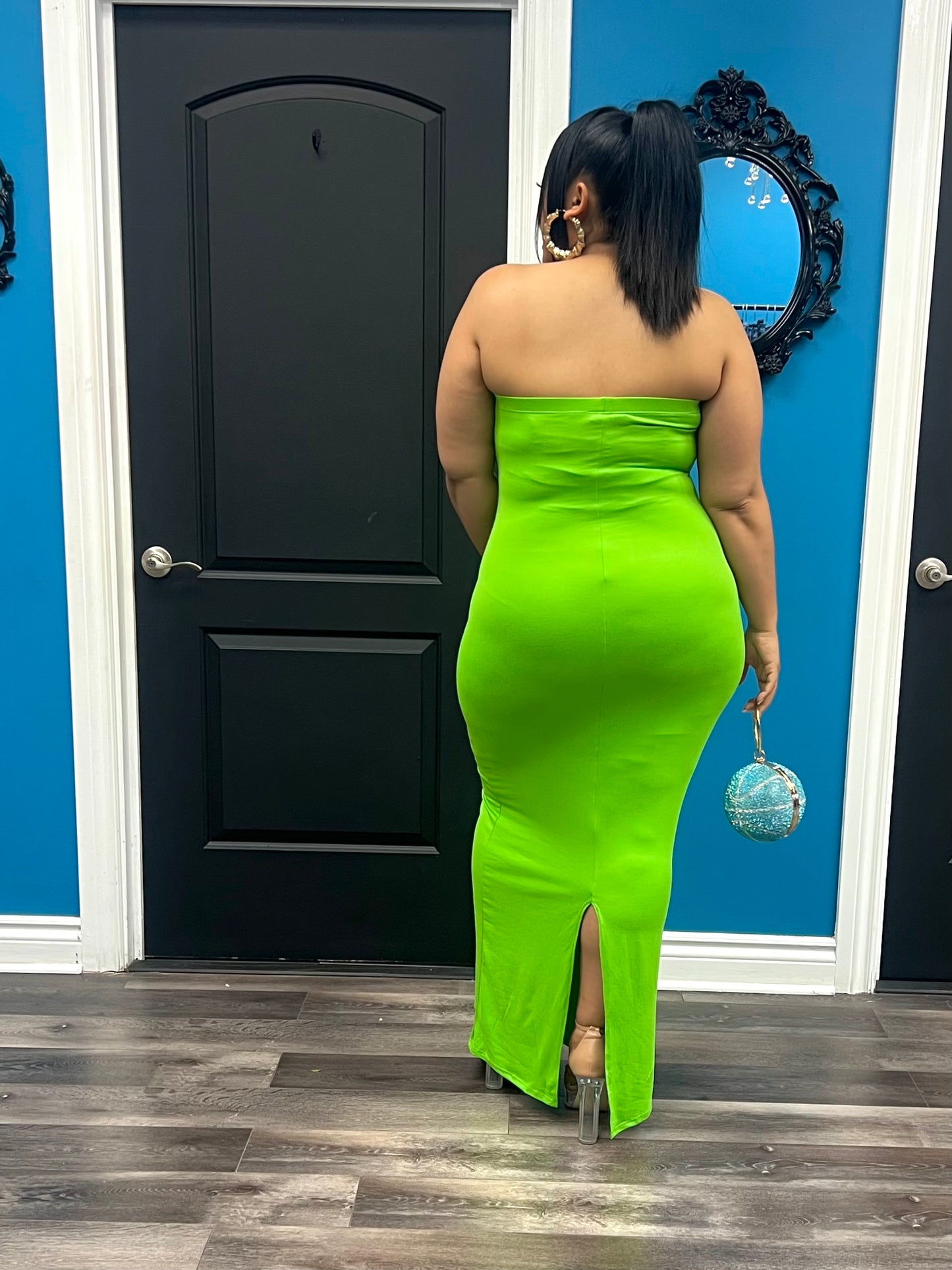 Green Kerri Maxi Dress