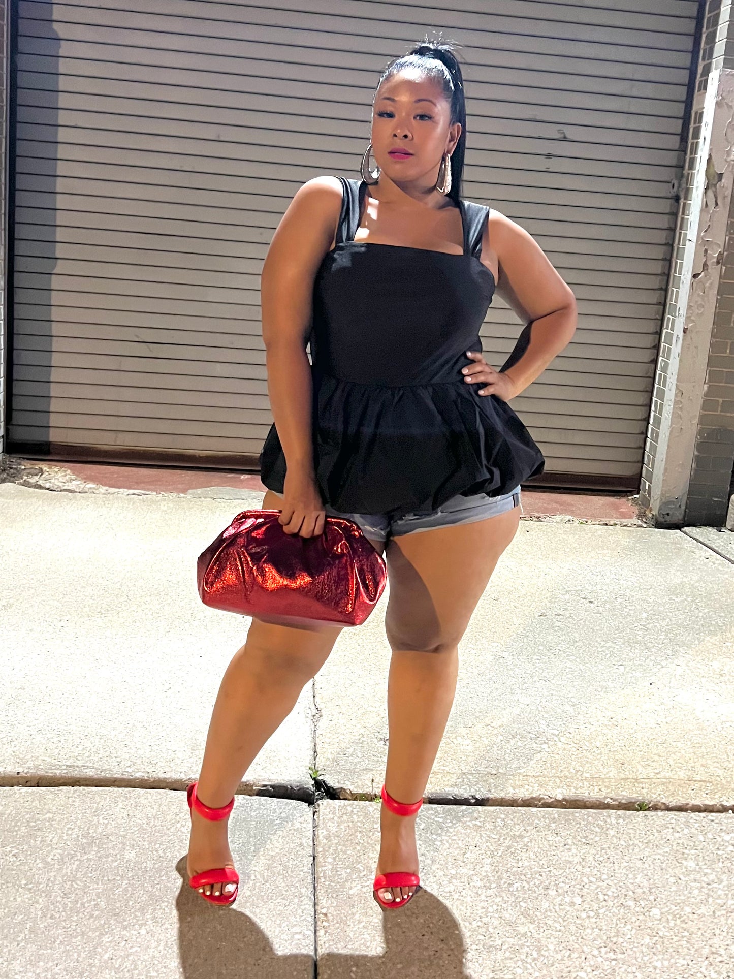 Black Maddie Top