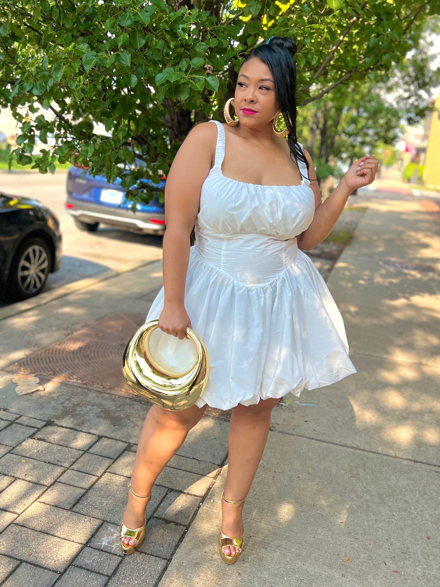 White Kimbella Dress