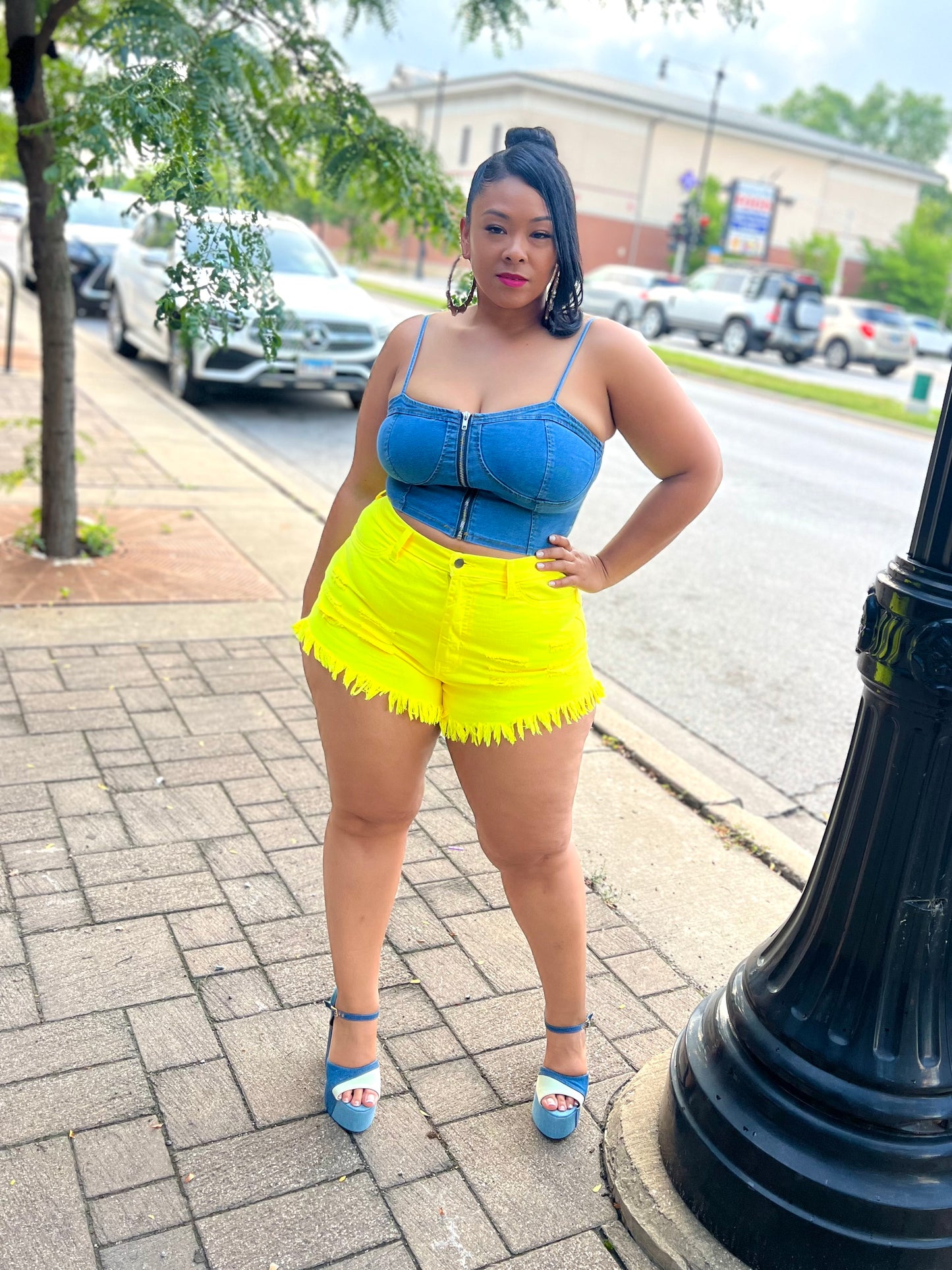 Canary Off The Porch Shorts
