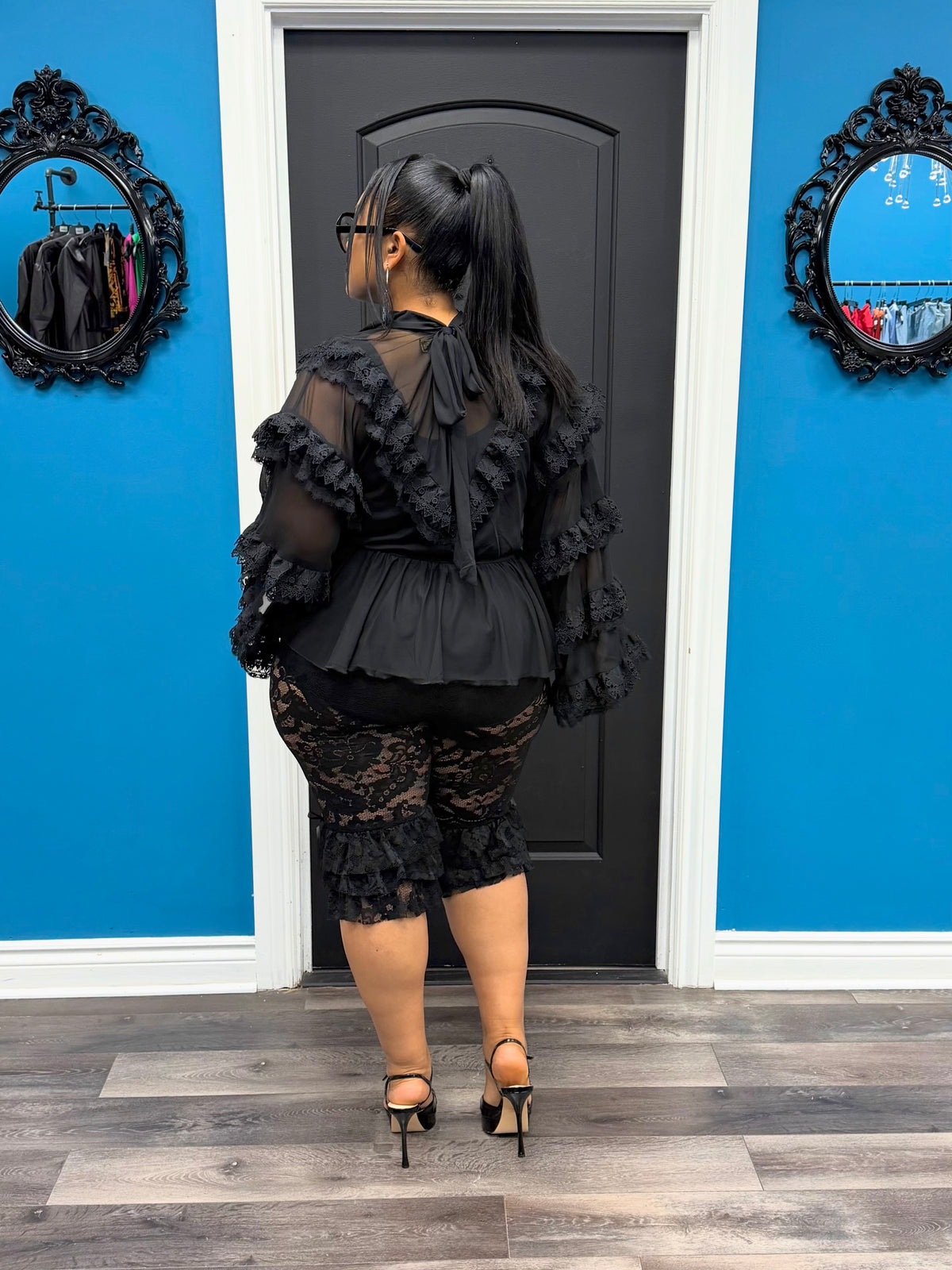 Black Staci Top