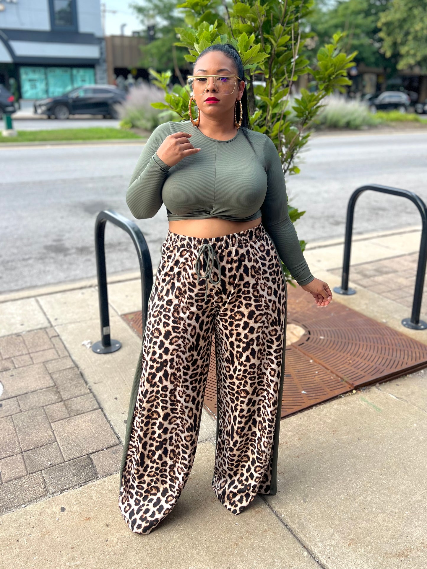 Olive Talitha Pant Set