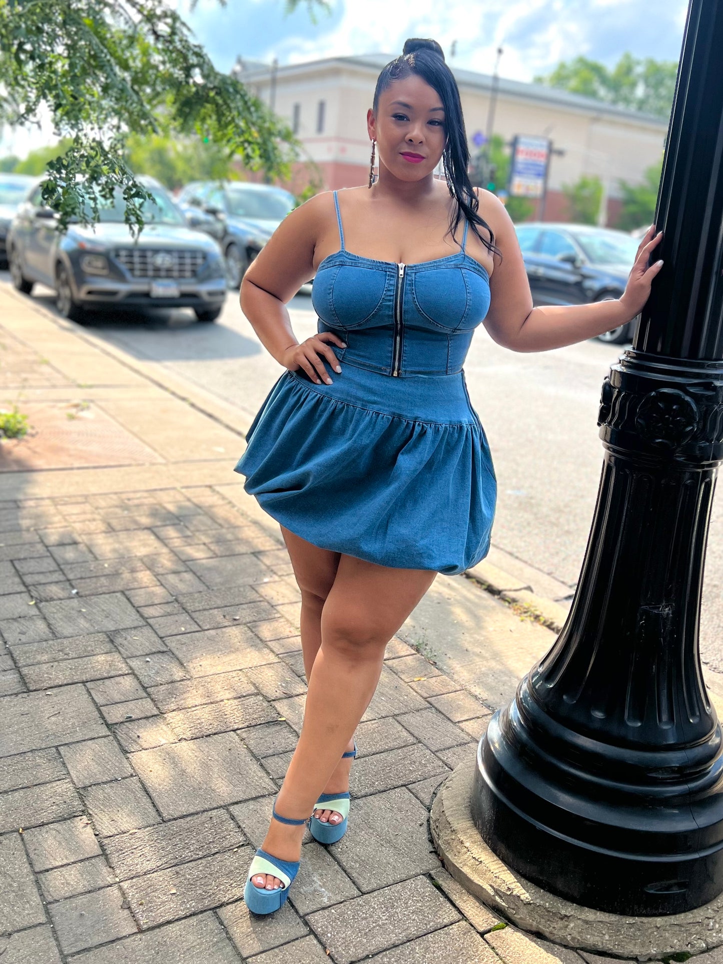 Talia Skater Skirt Set