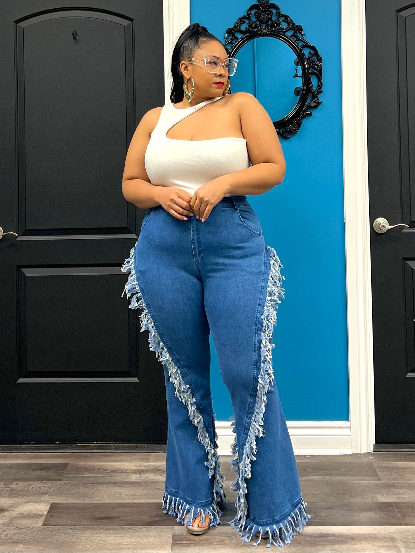 Fringed Benefits Jeans