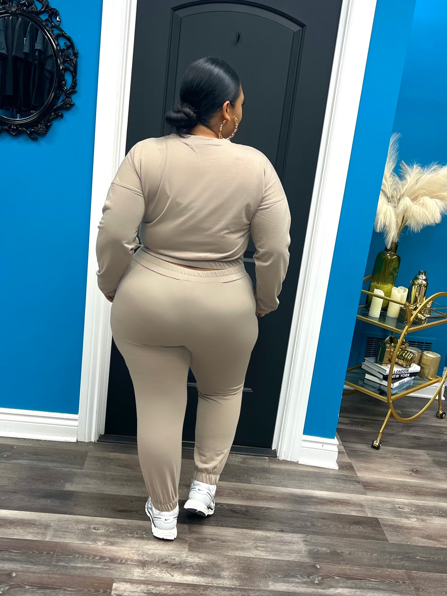 Mocha Toni Jogger Set