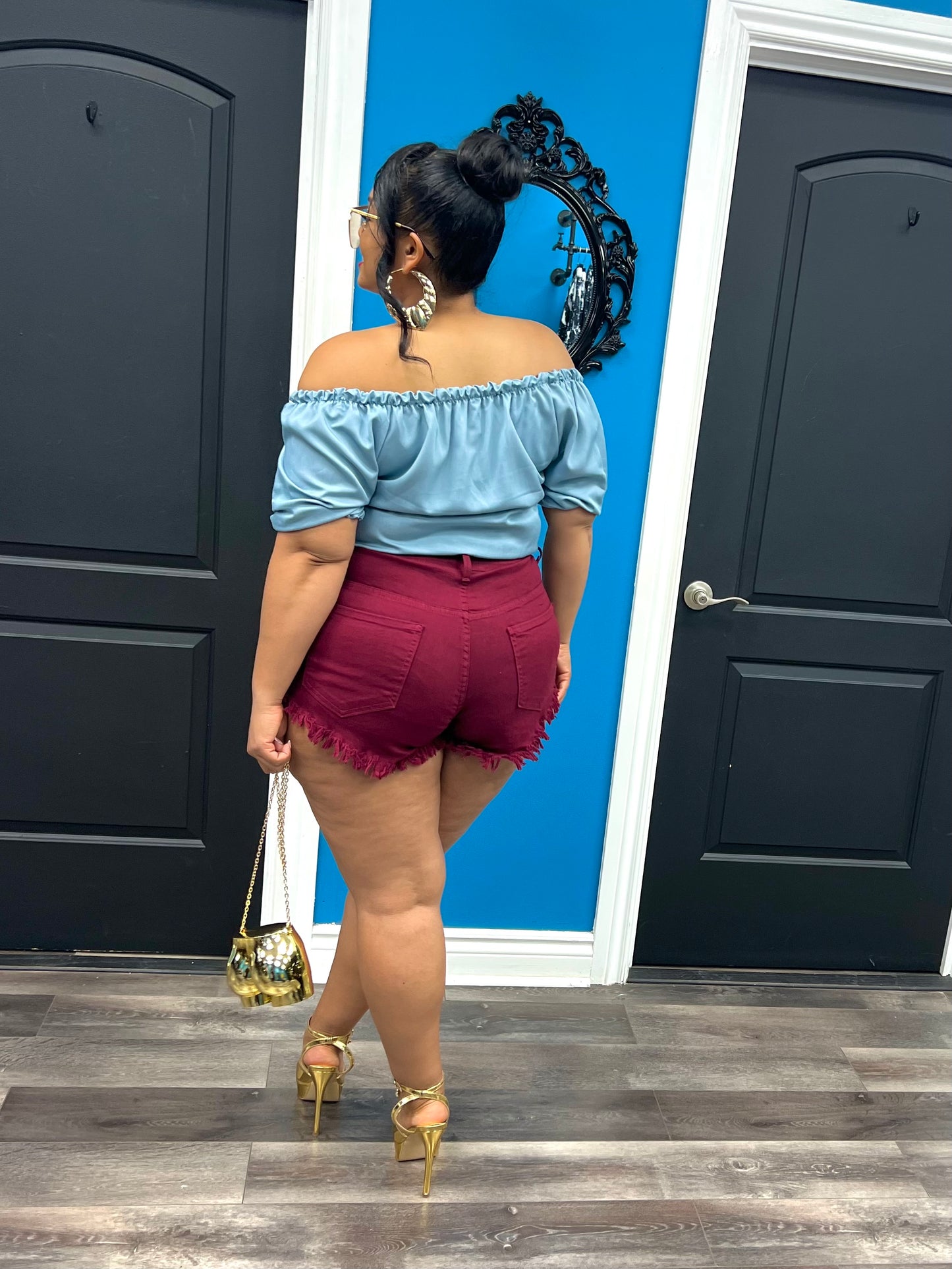 Sky Blue Maiden Top