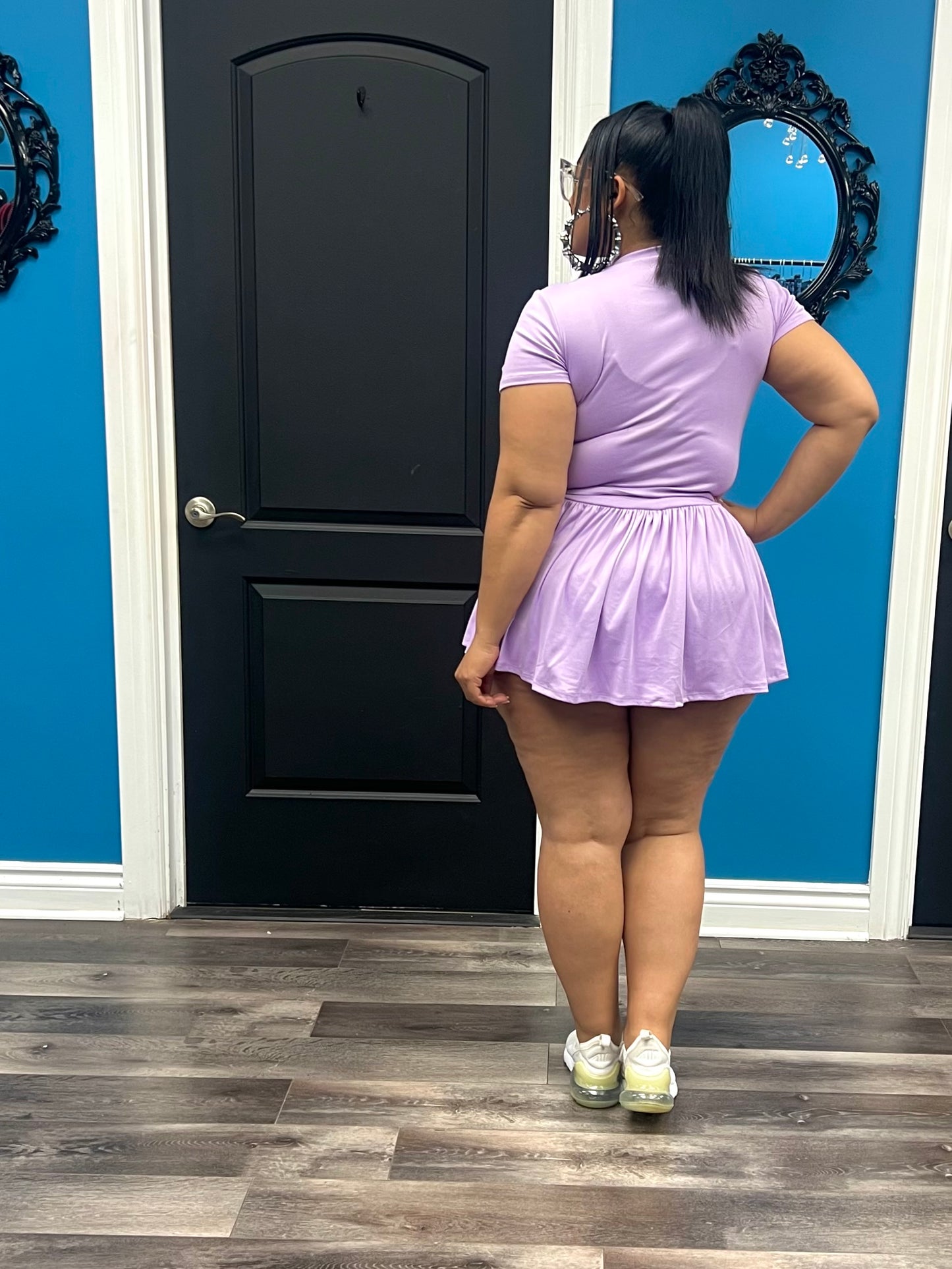 Lilac Tamera Skirt Set