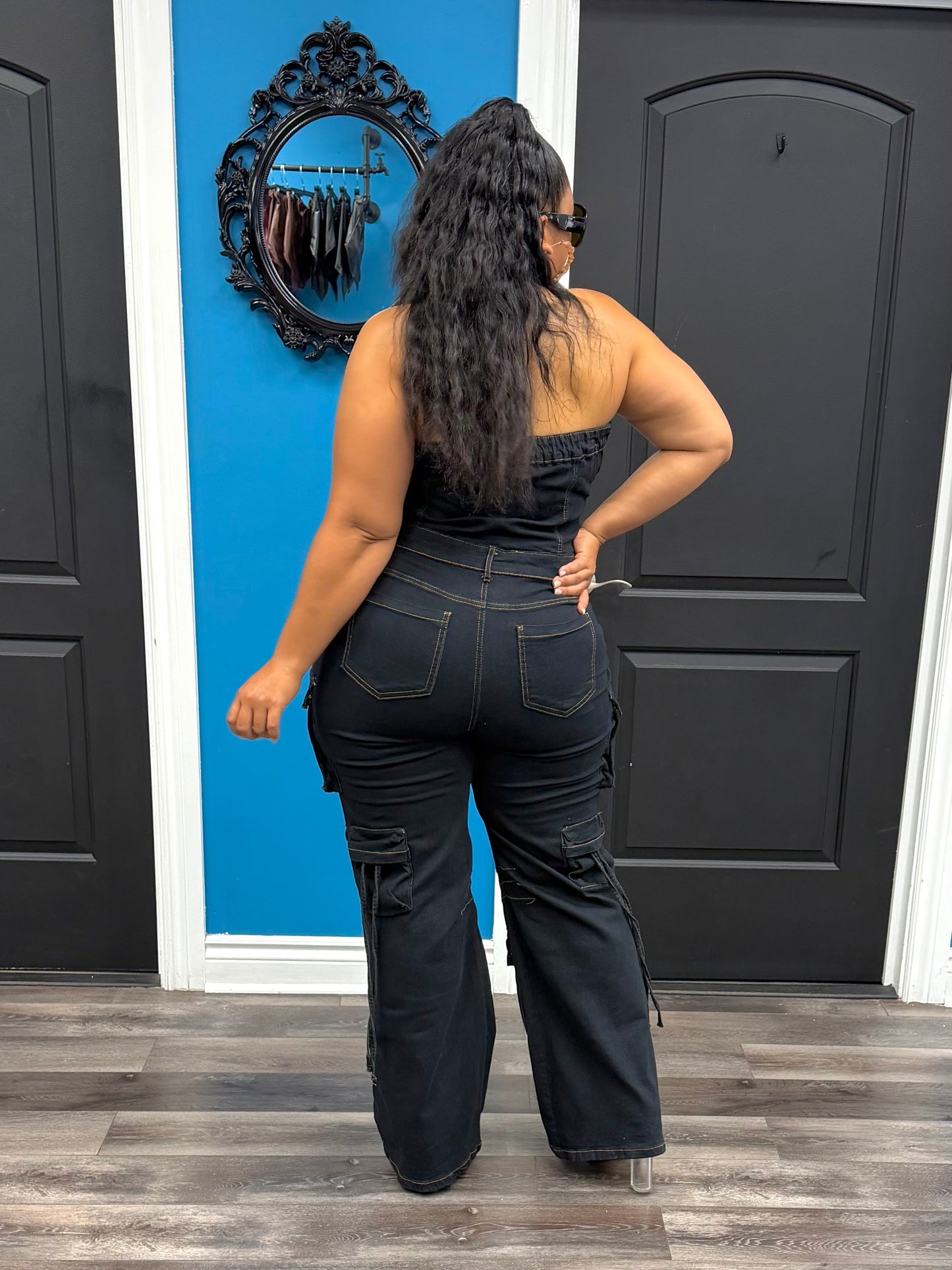 Black Ranita Jumpsuit