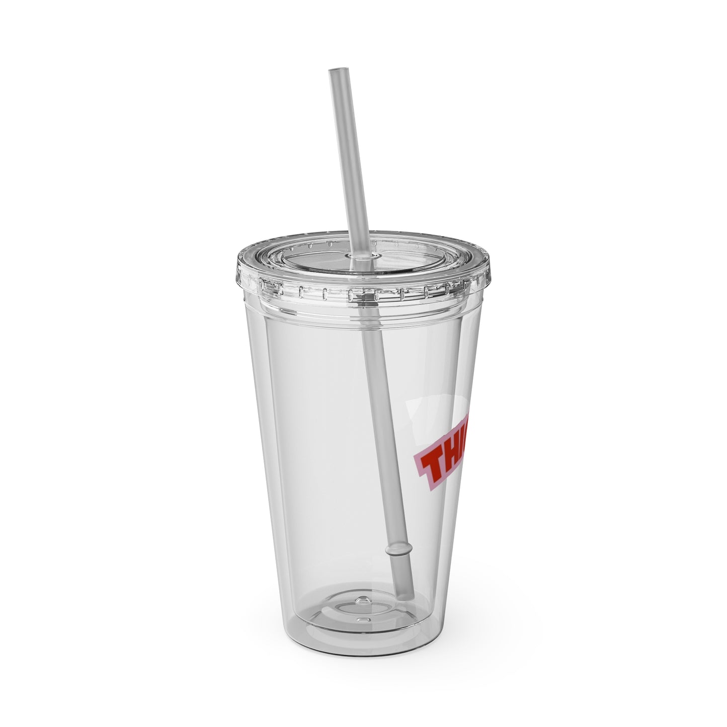 ThickNik Tumbler with Straw, 16oz