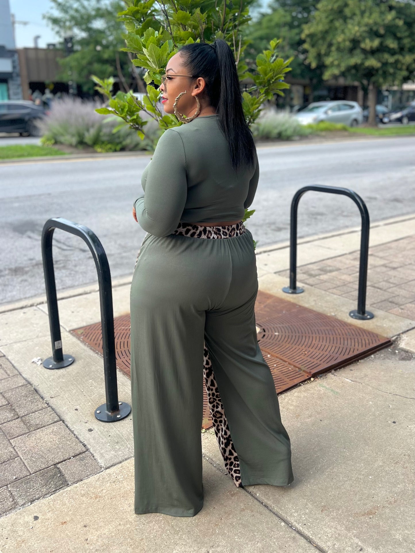 Olive Talitha Pant Set
