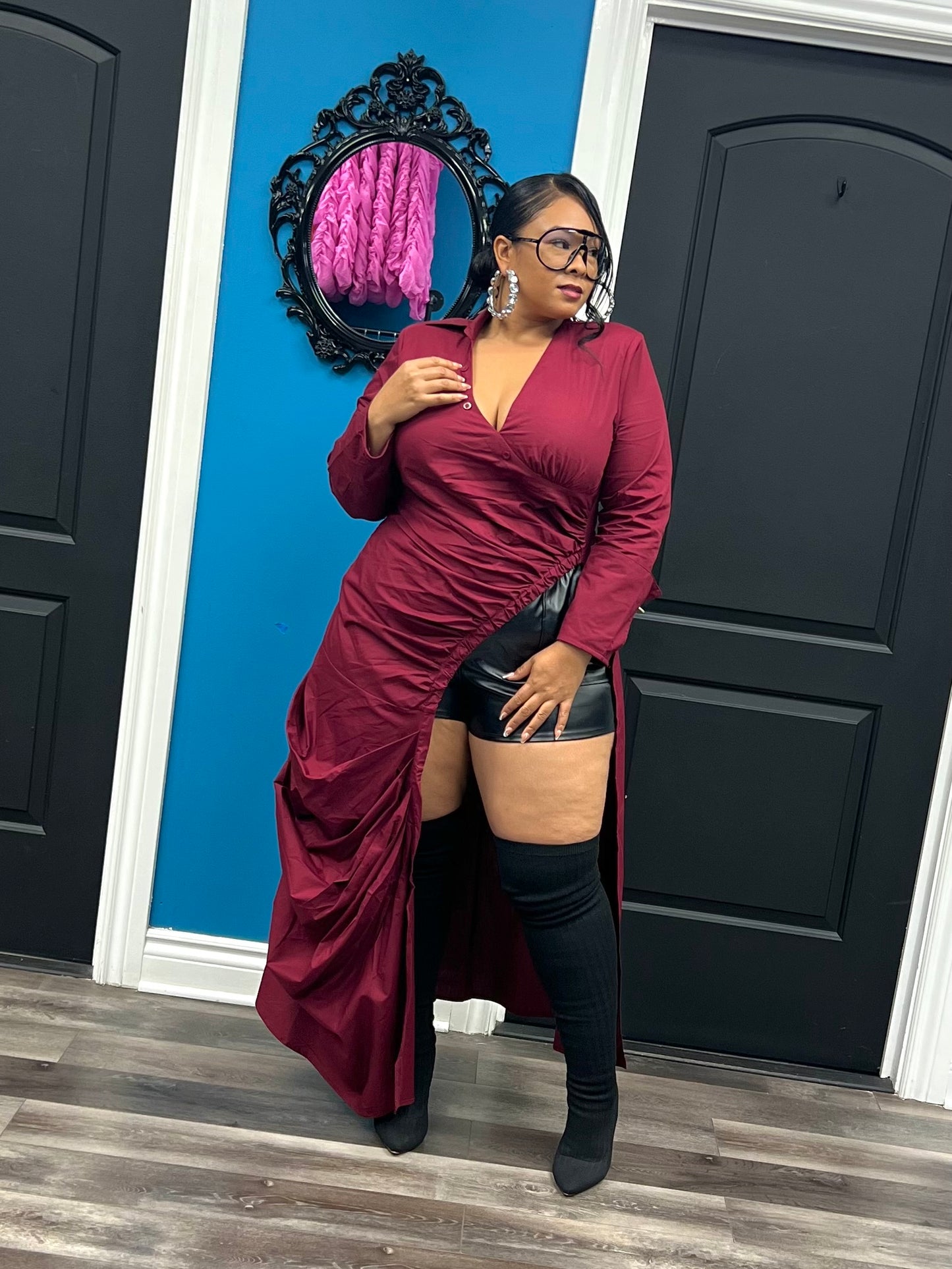 Wine Arshell Top