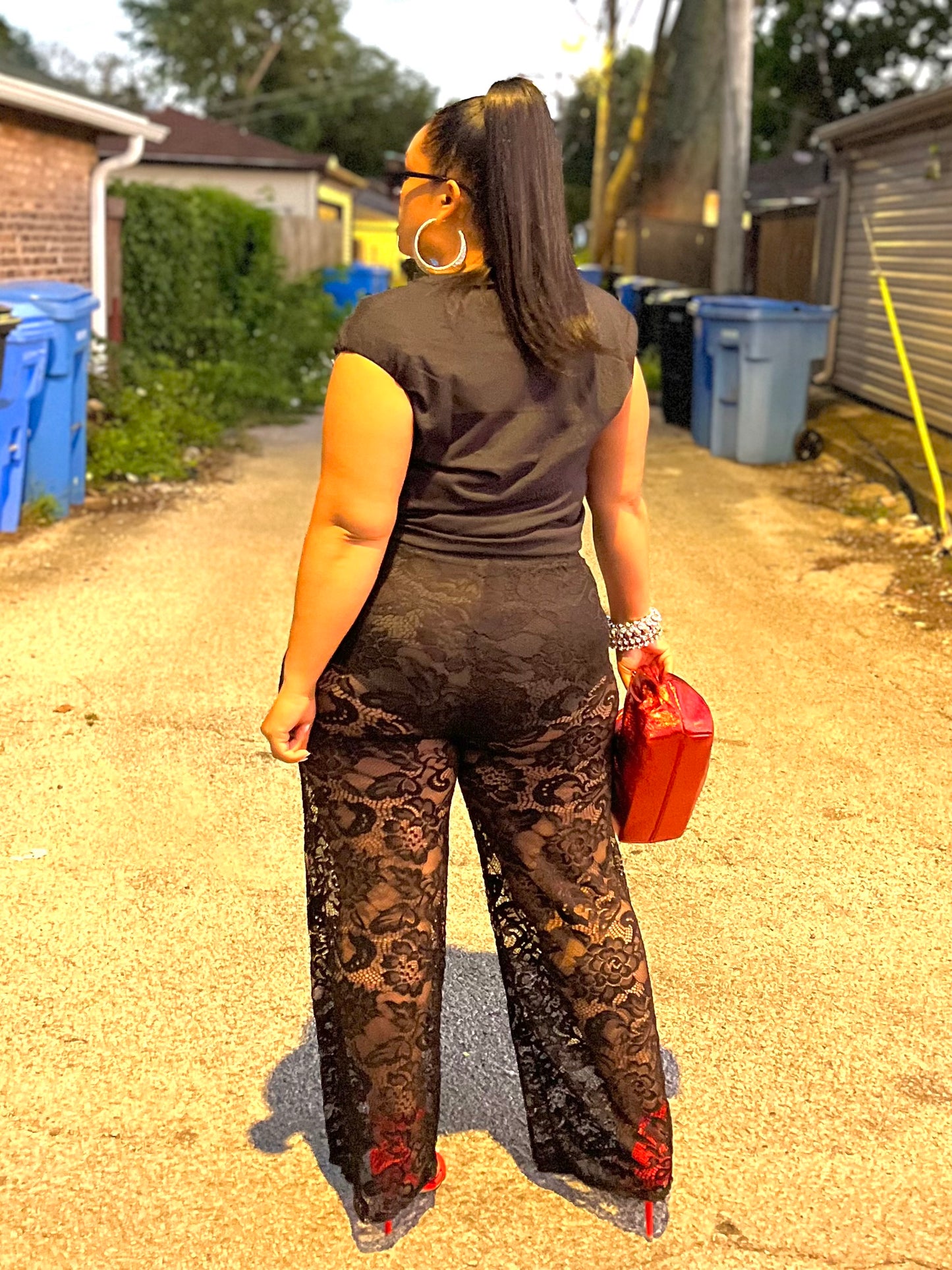 Lace Me Up Pants