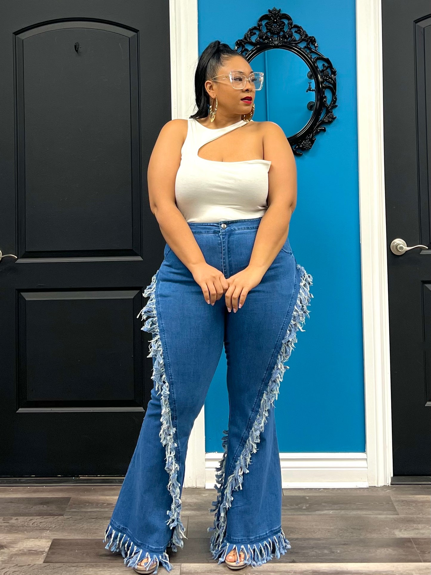 Fringed Benefits Jeans