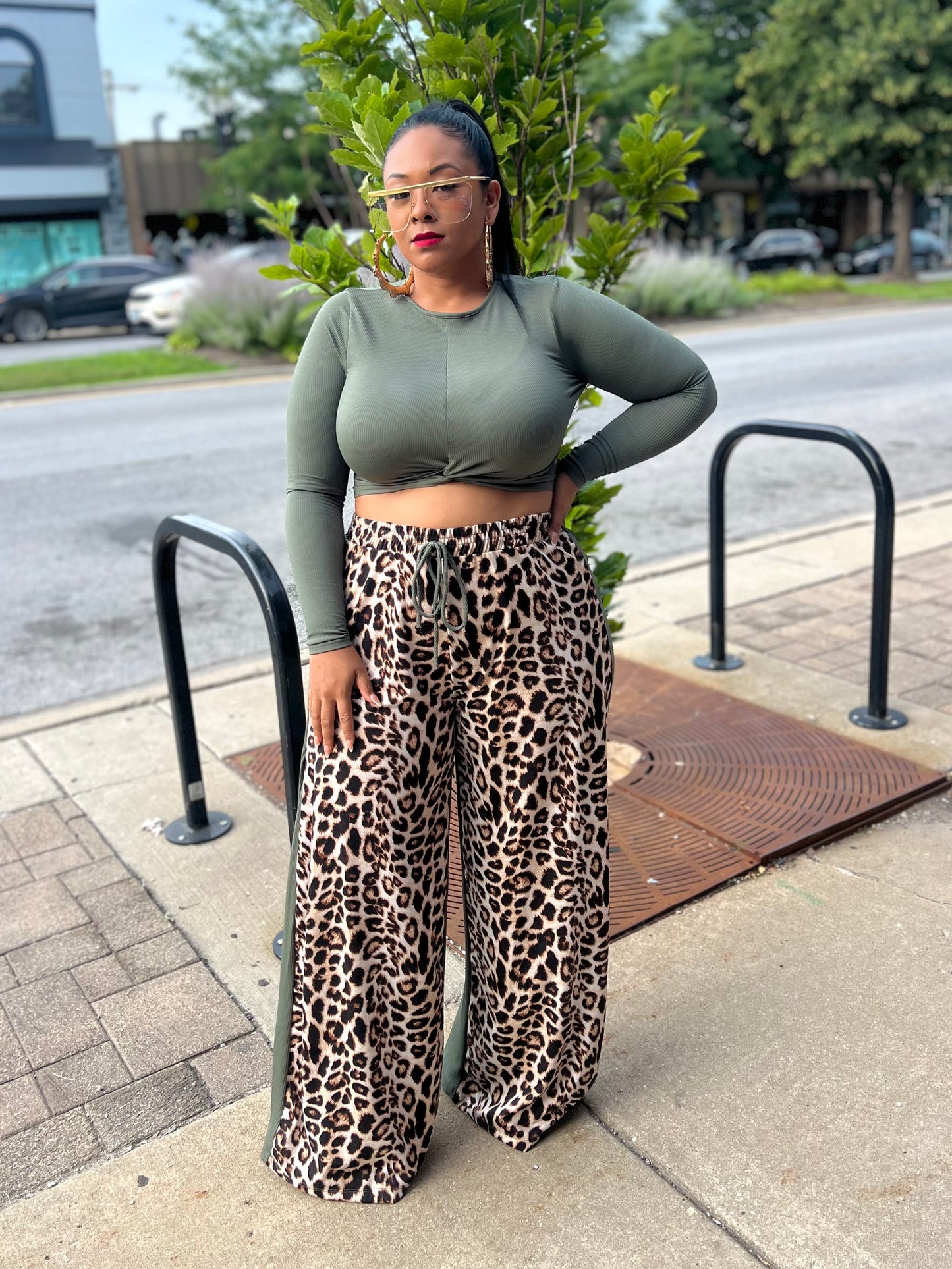 Olive Talitha Pant Set