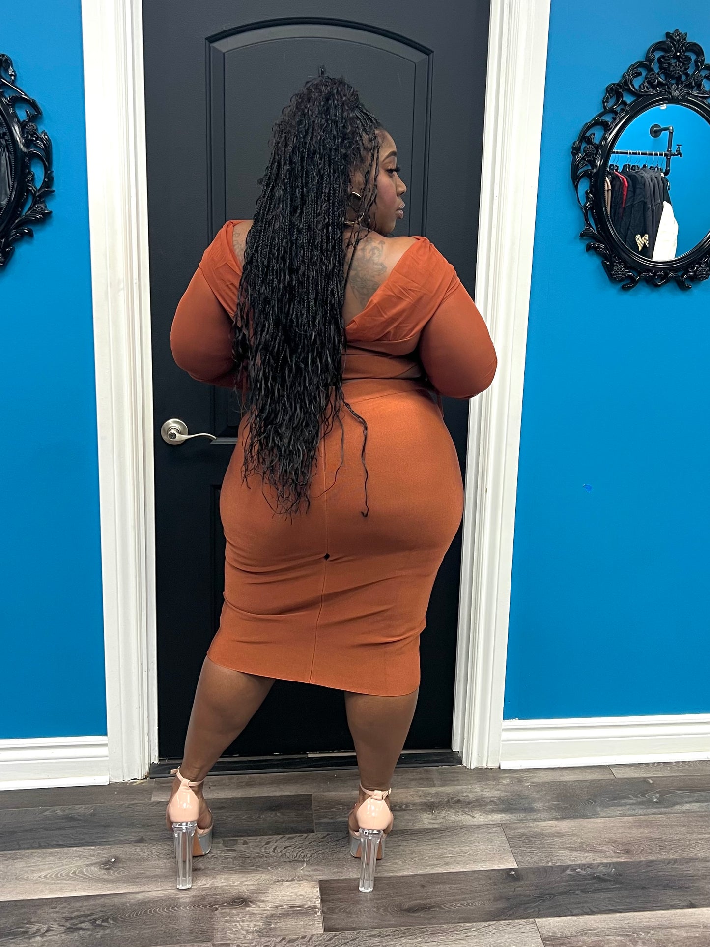 Rust Becky Set