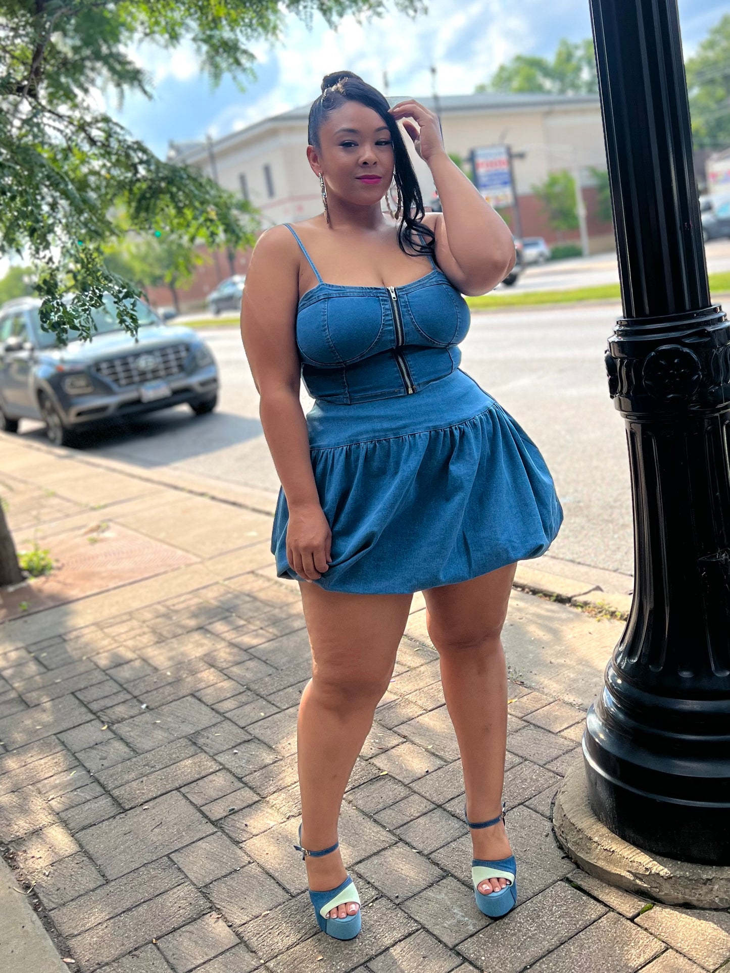 Talia Skater Skirt Set