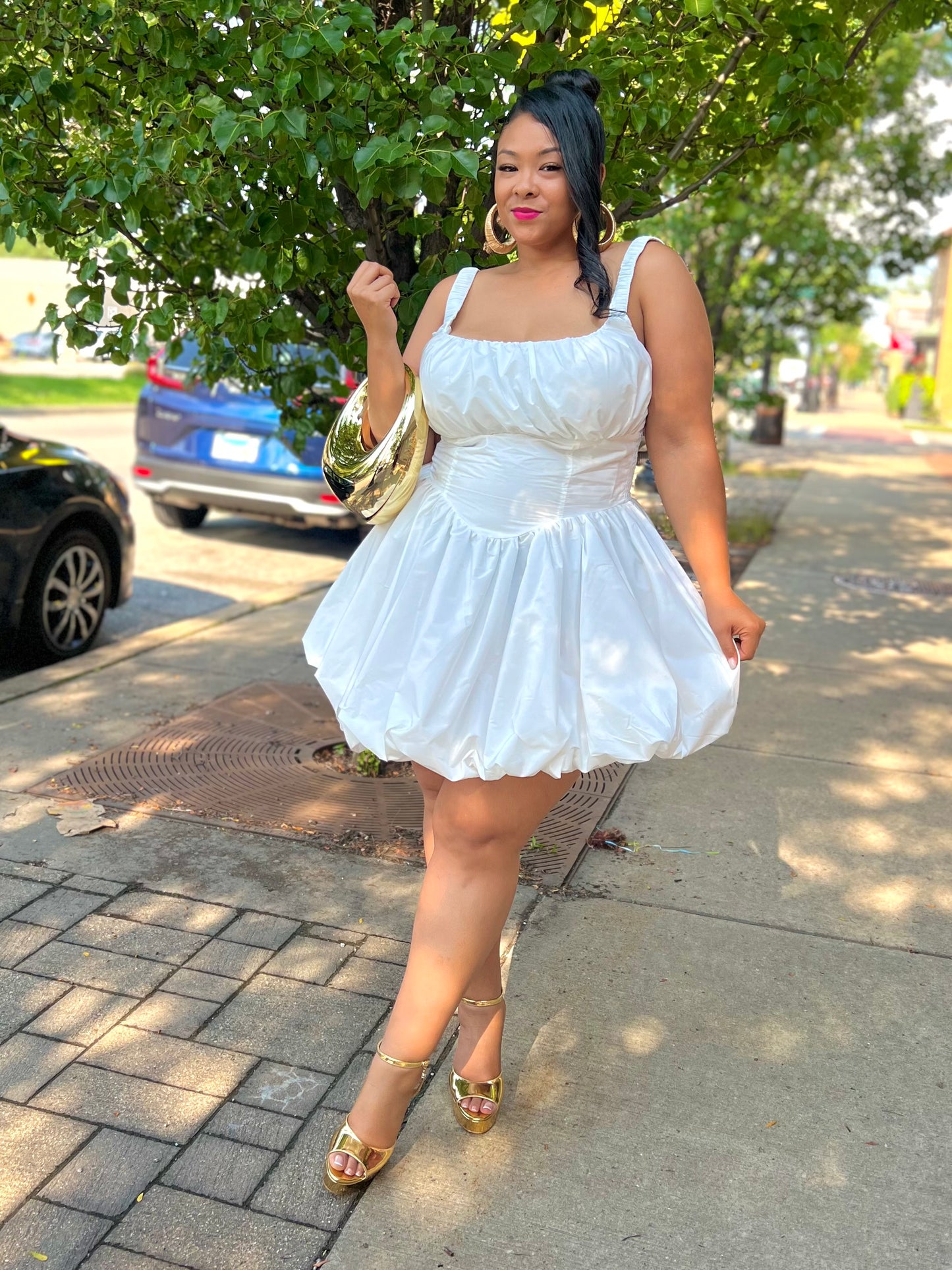 White Kimbella Dress