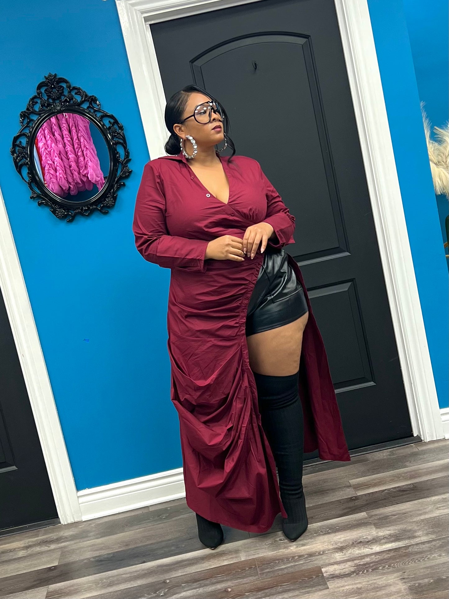 Wine Arshell Top