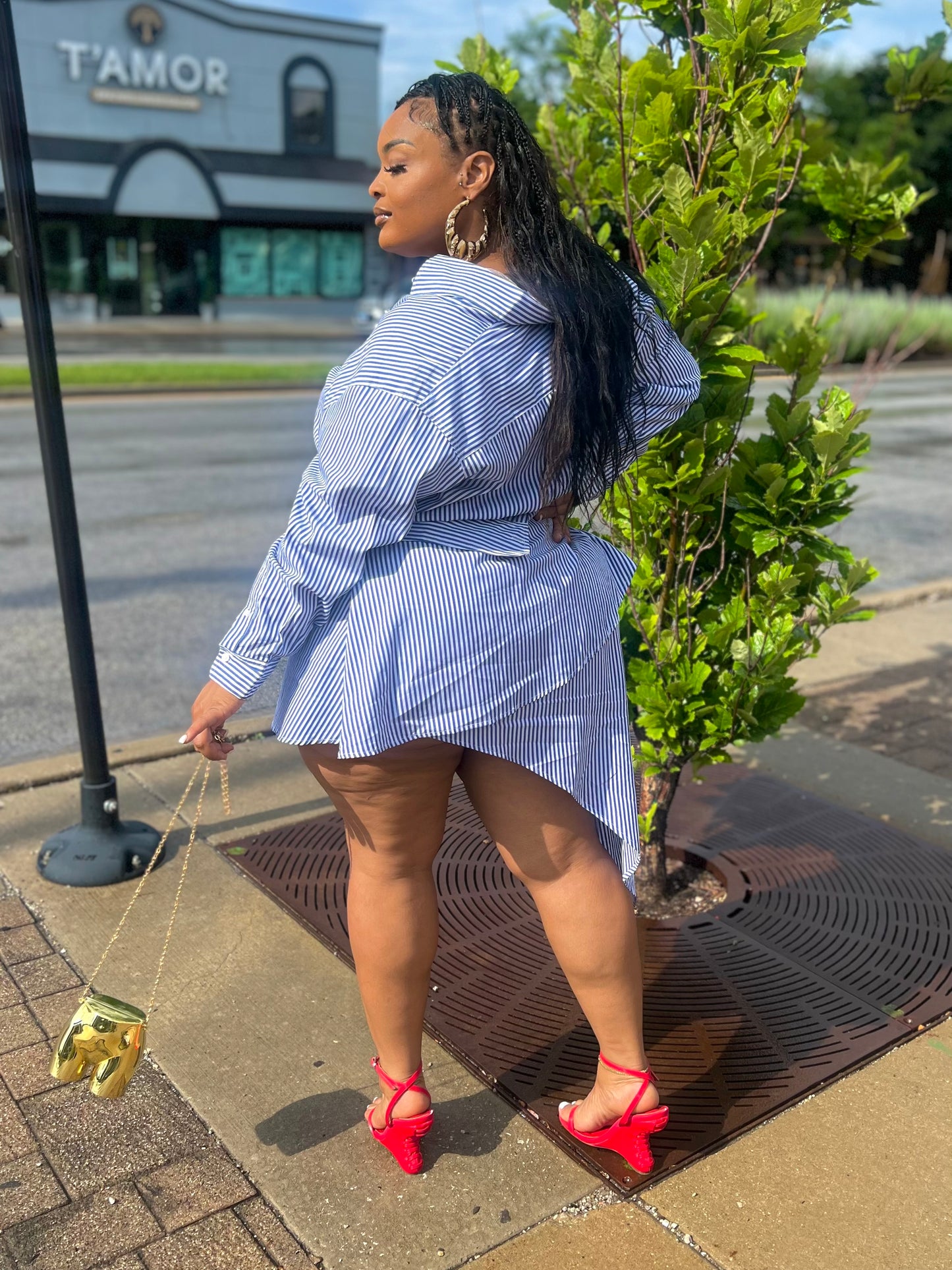 Sailor Shirt Dress