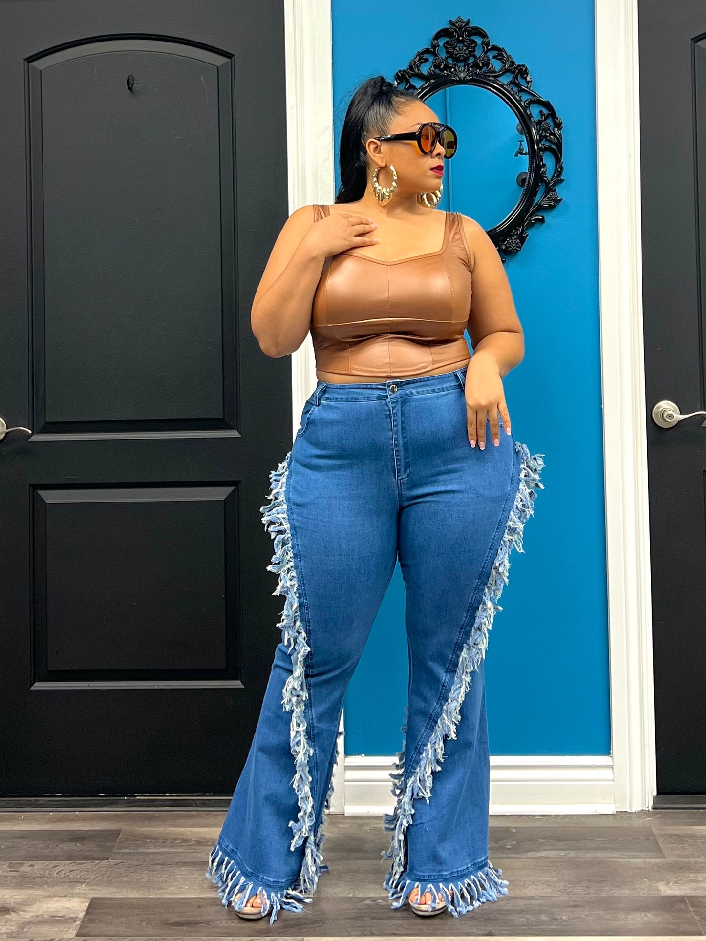 Fringed Benefits Jeans