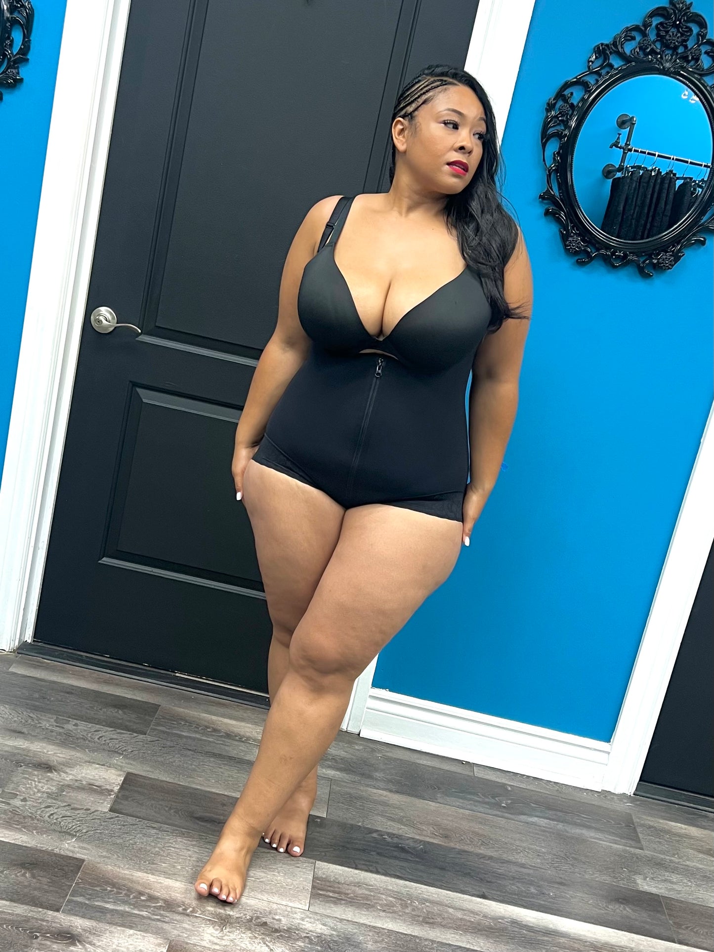 BLACK BOYSHORT SNATCHED SHAPER