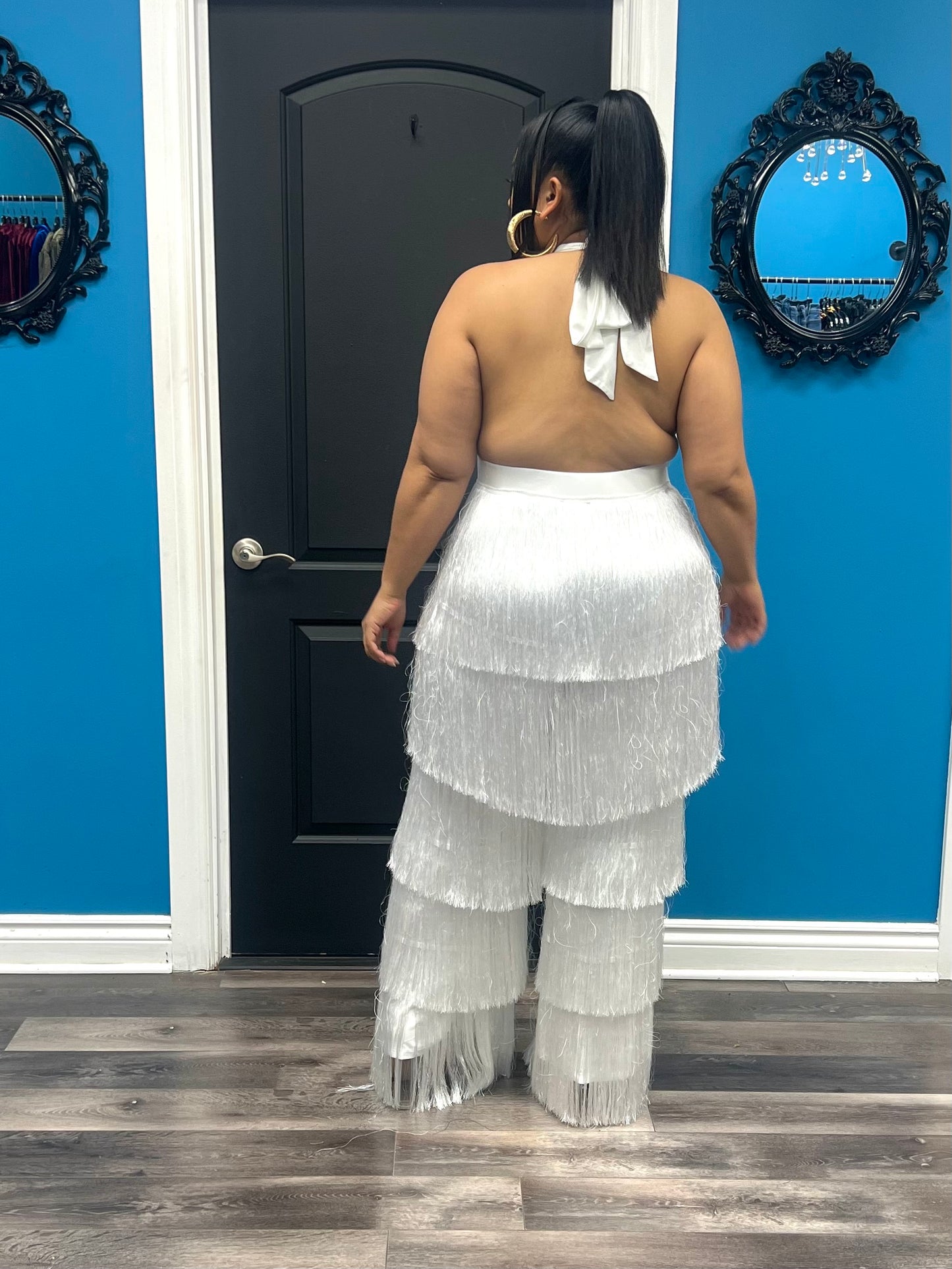 White Alexus Jumpsuit