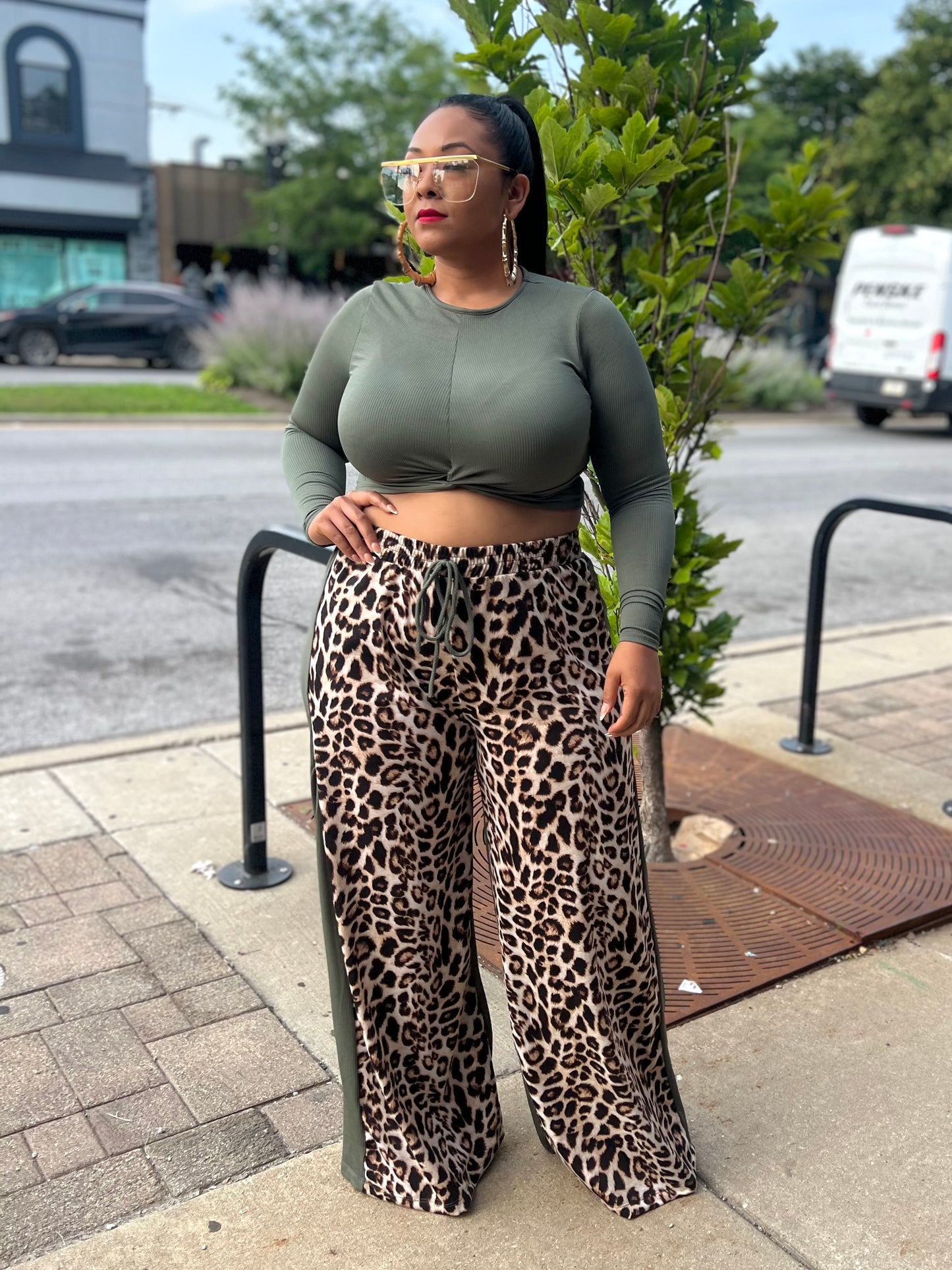 Olive Talitha Pant Set
