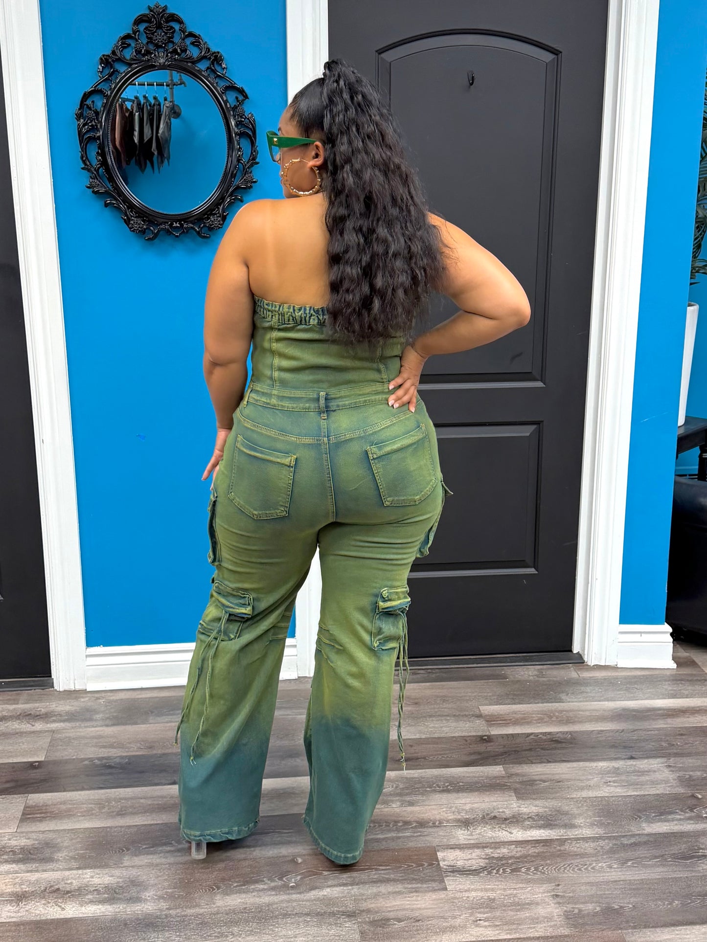 Olive Ranita Jumpsuit