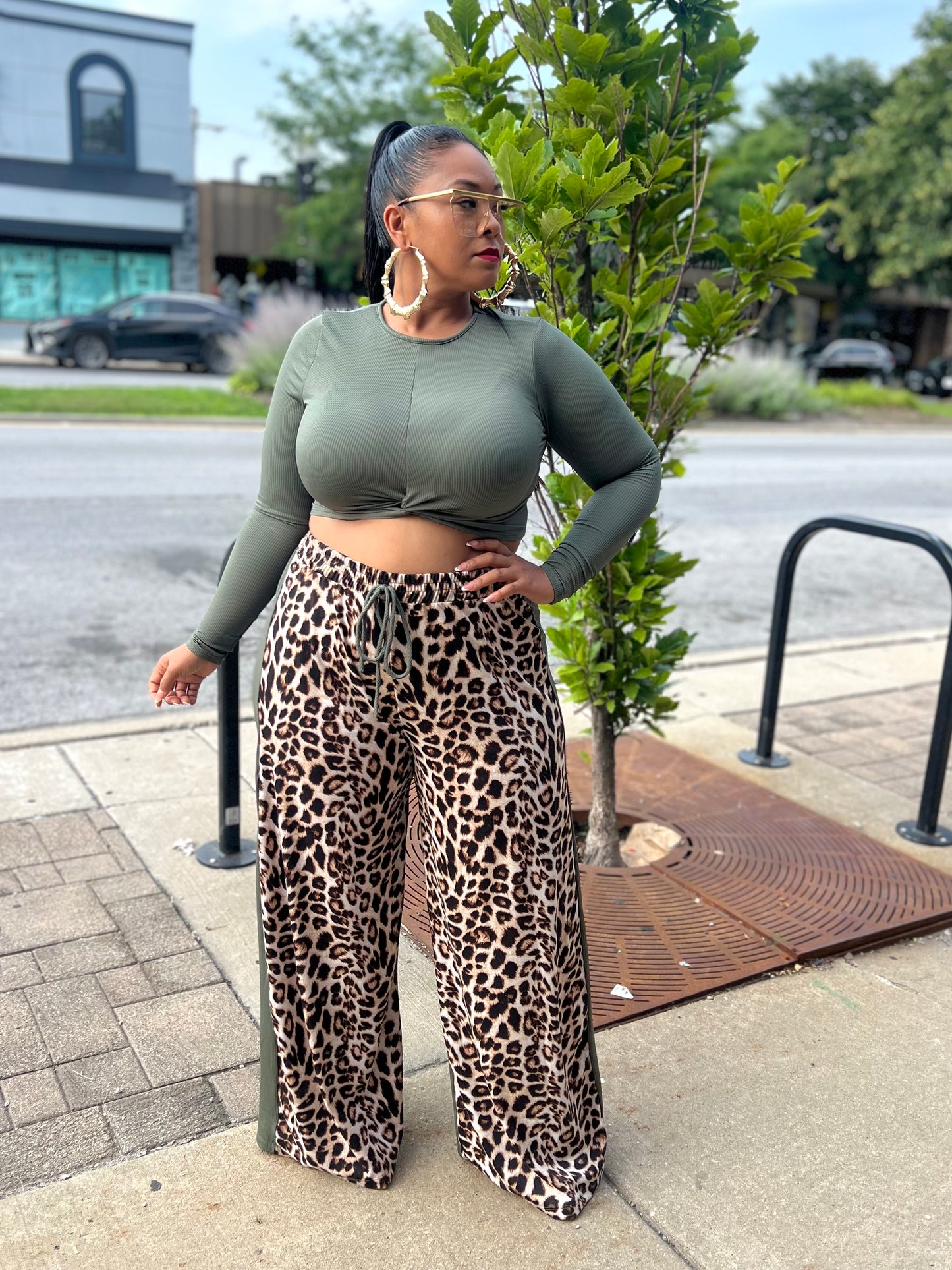 Olive Talitha Pant Set
