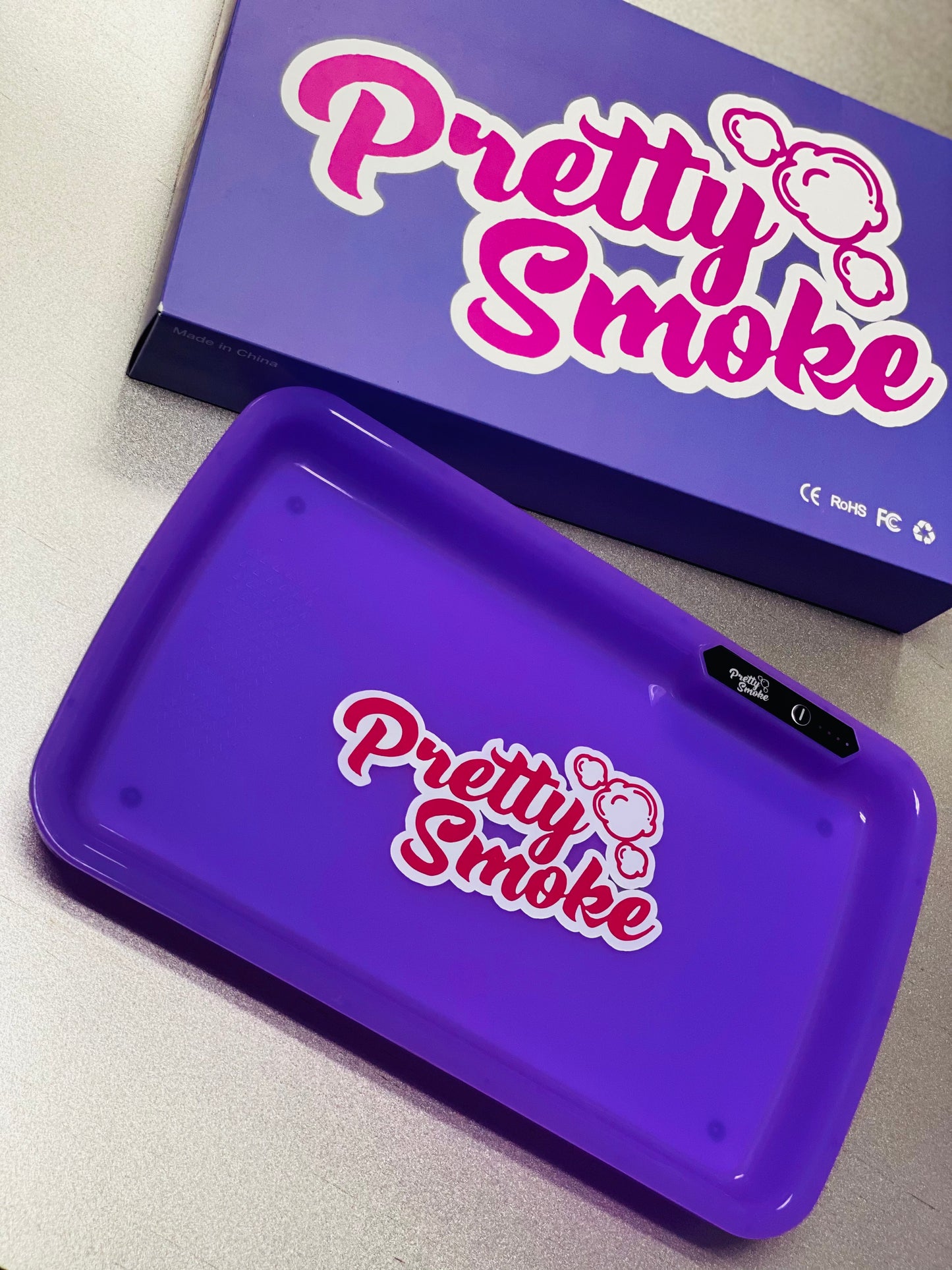 Purple Pretty Glow Tray