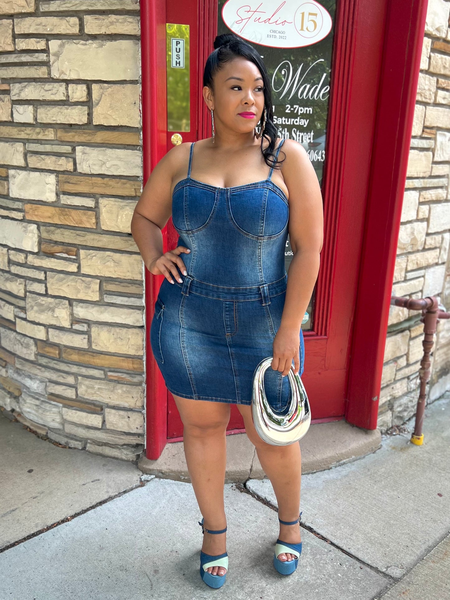 Denim Kolbi Dress