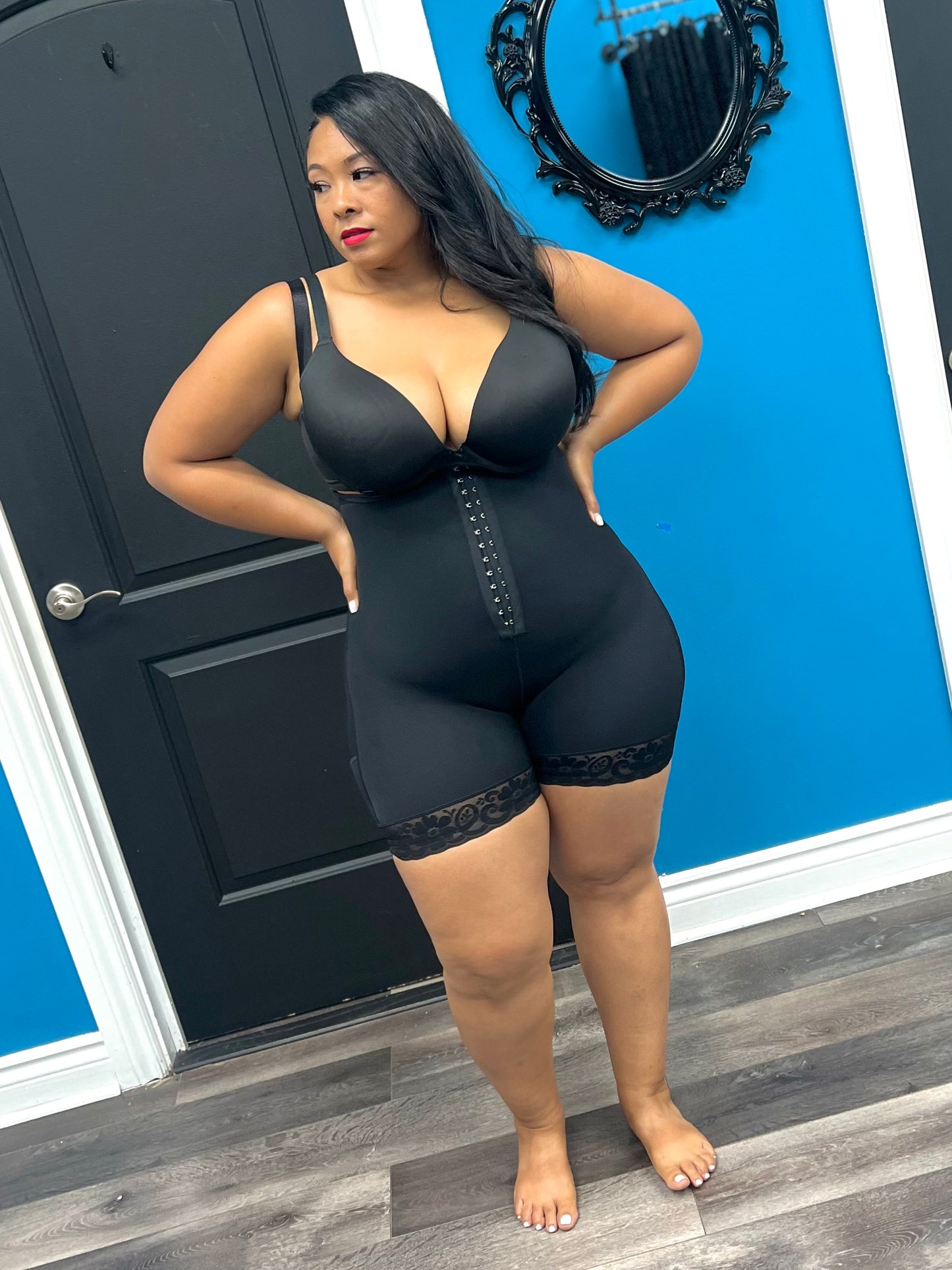 BLACK SNATCHED FULL SHAPER