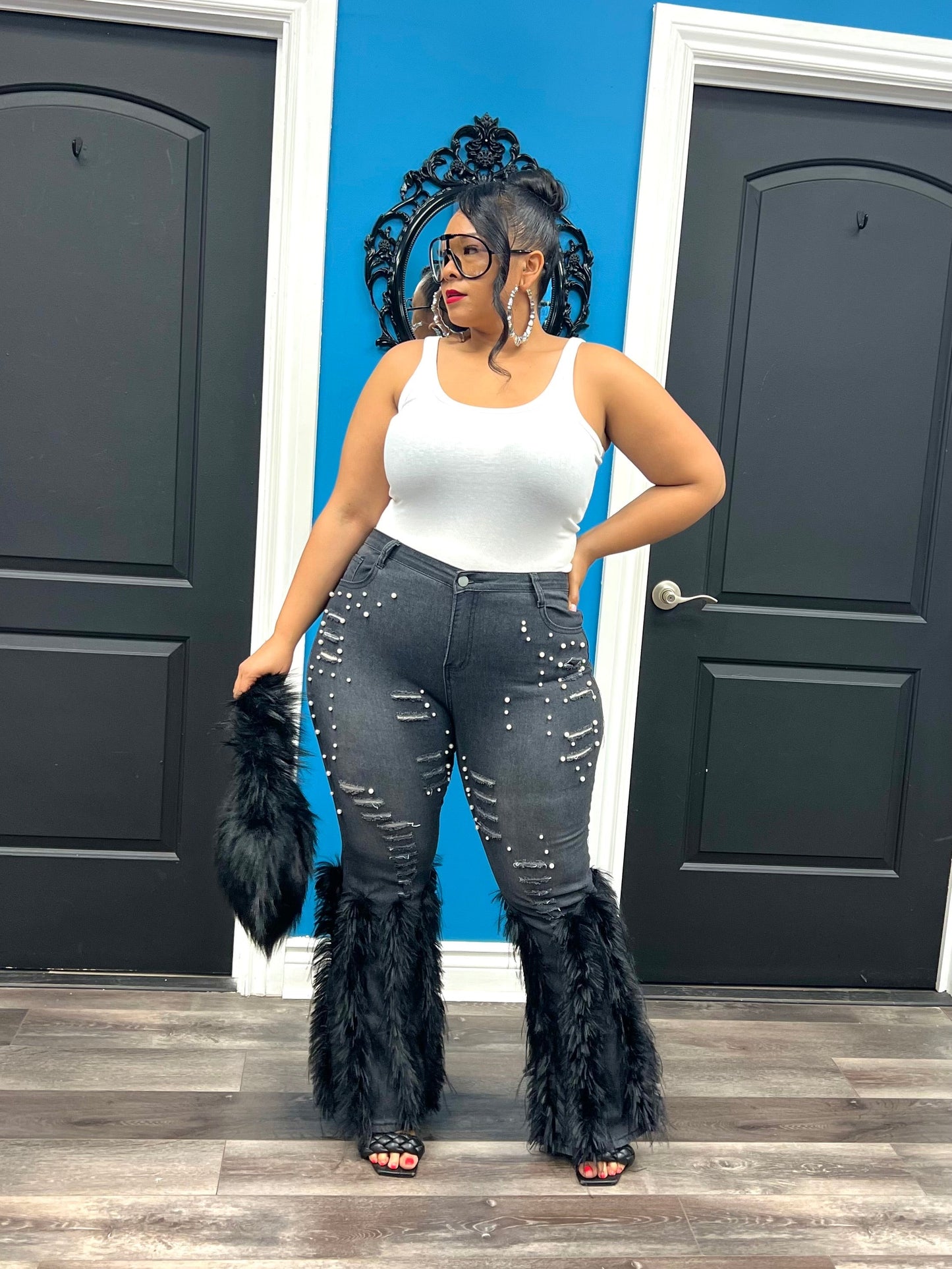 Black Luxe Jeans