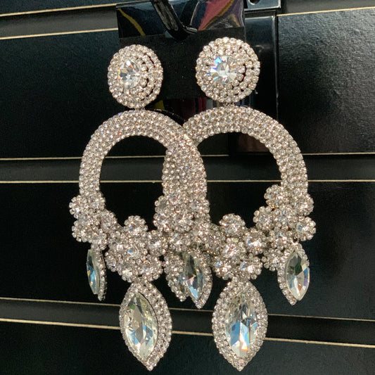 Silver Olivia Earrings