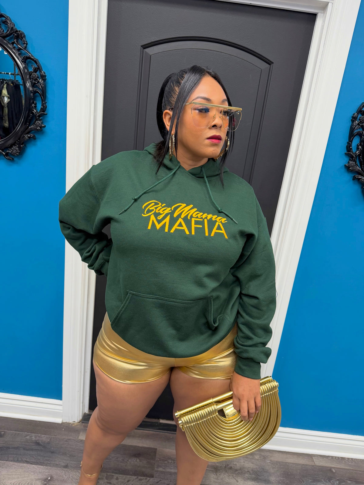 Green BMM Hooded Sweatshirt