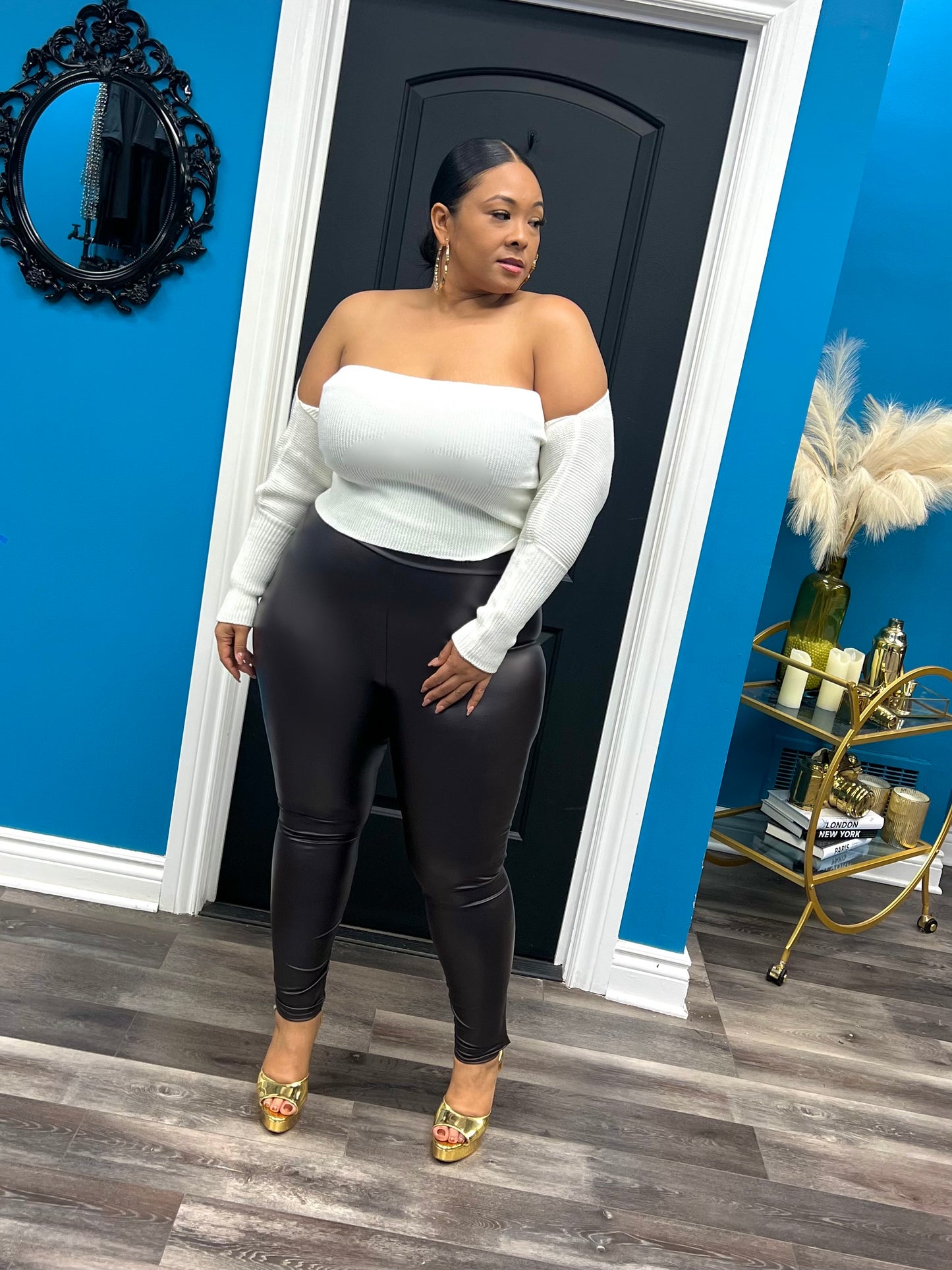 Ivory Wrap Me Up Sweater