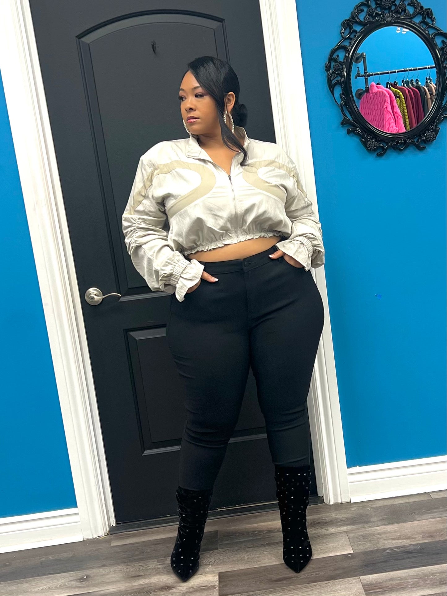 Fallen Windbreaker Jacket