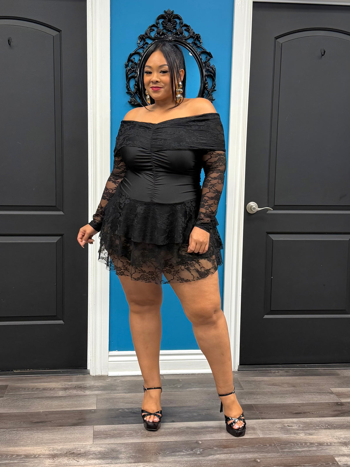 Black Serina Dress