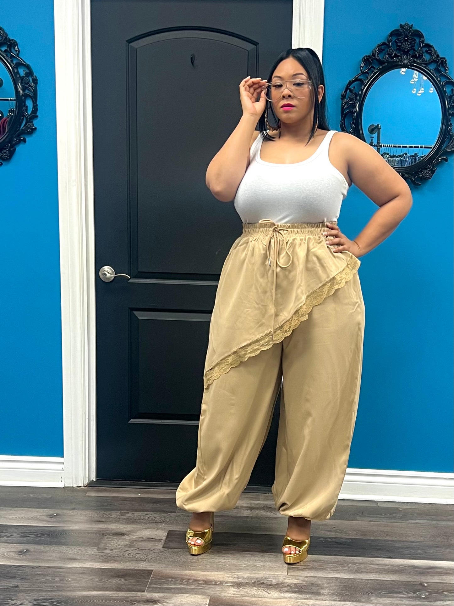 Tan Parker Pant