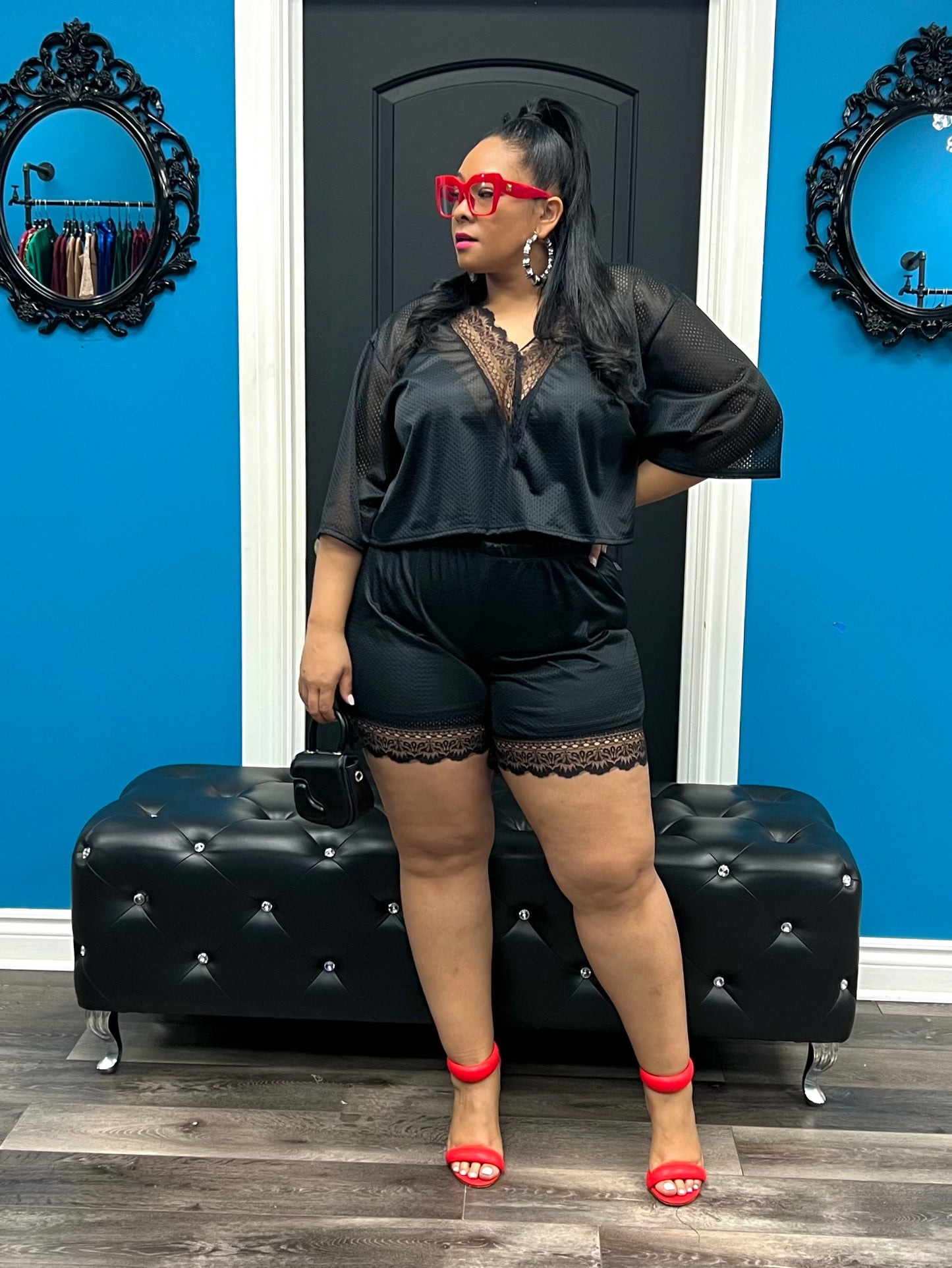 Black Lotus Short Set