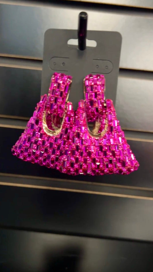Fuchsia Pilar Earrings
